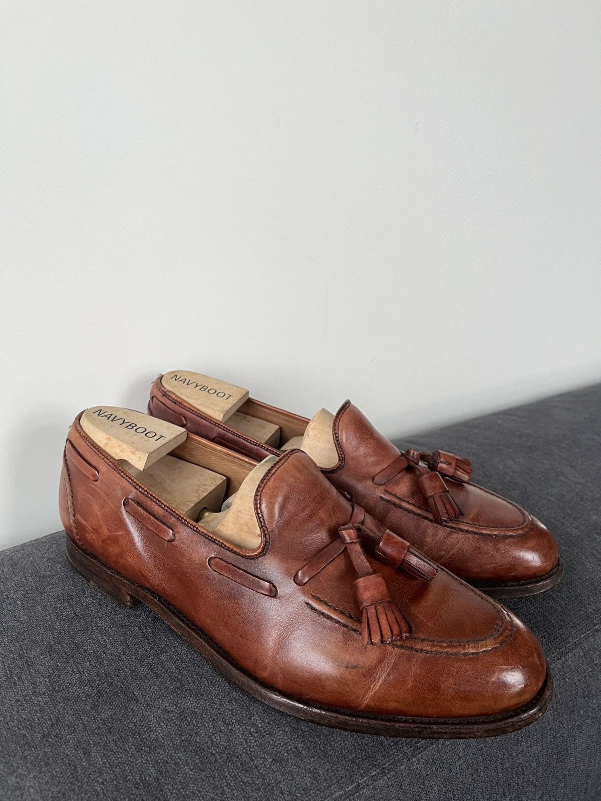 Cheaney Cheaney Boston Brown Made in England Loafers sz UK8 Size US 9 / EU 42 - 8 Thumbnail