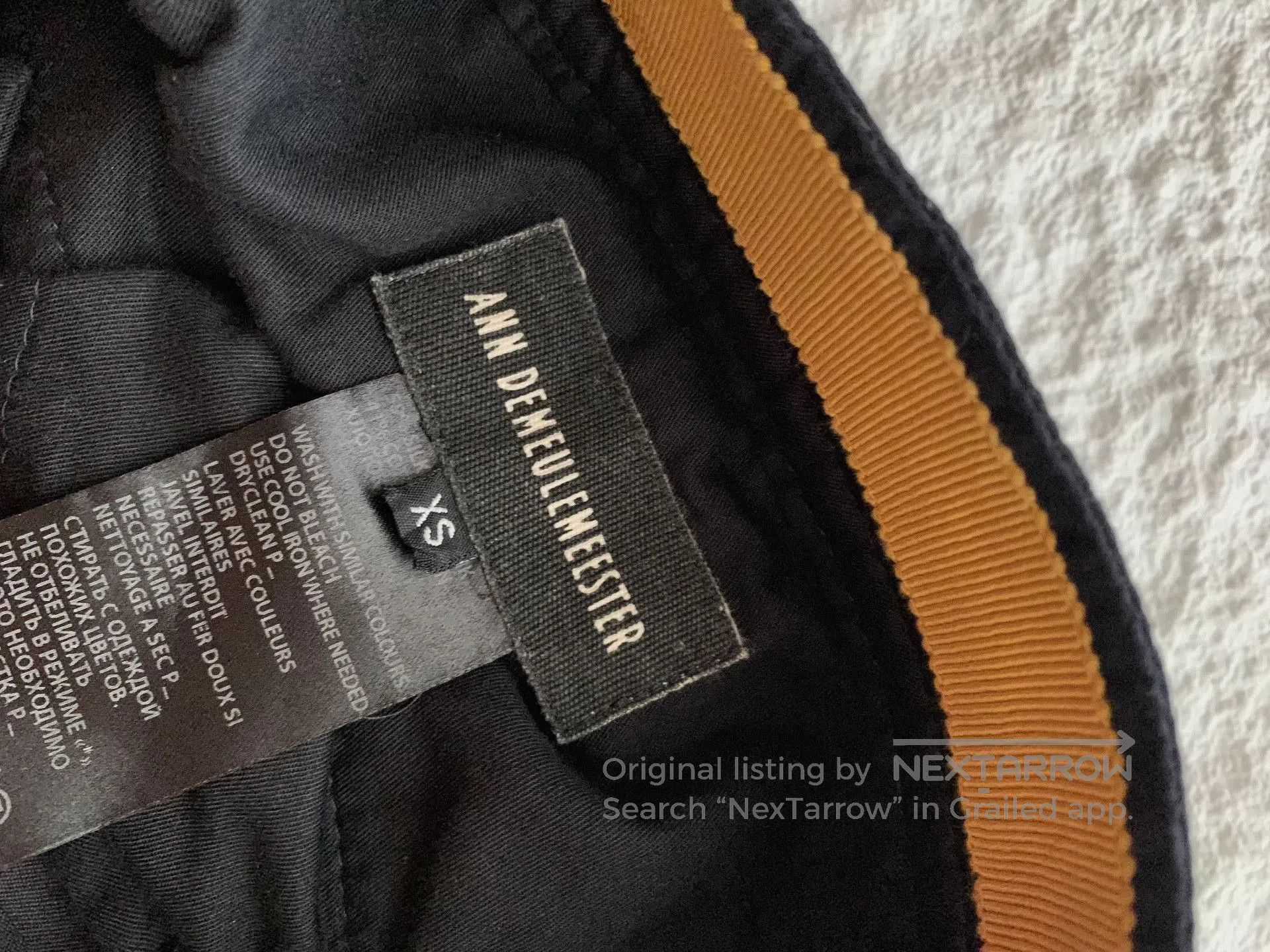 Ann Demeulemeester Ann Demeulemeester Peak Period Trousers. Size 37" - 6 Thumbnail