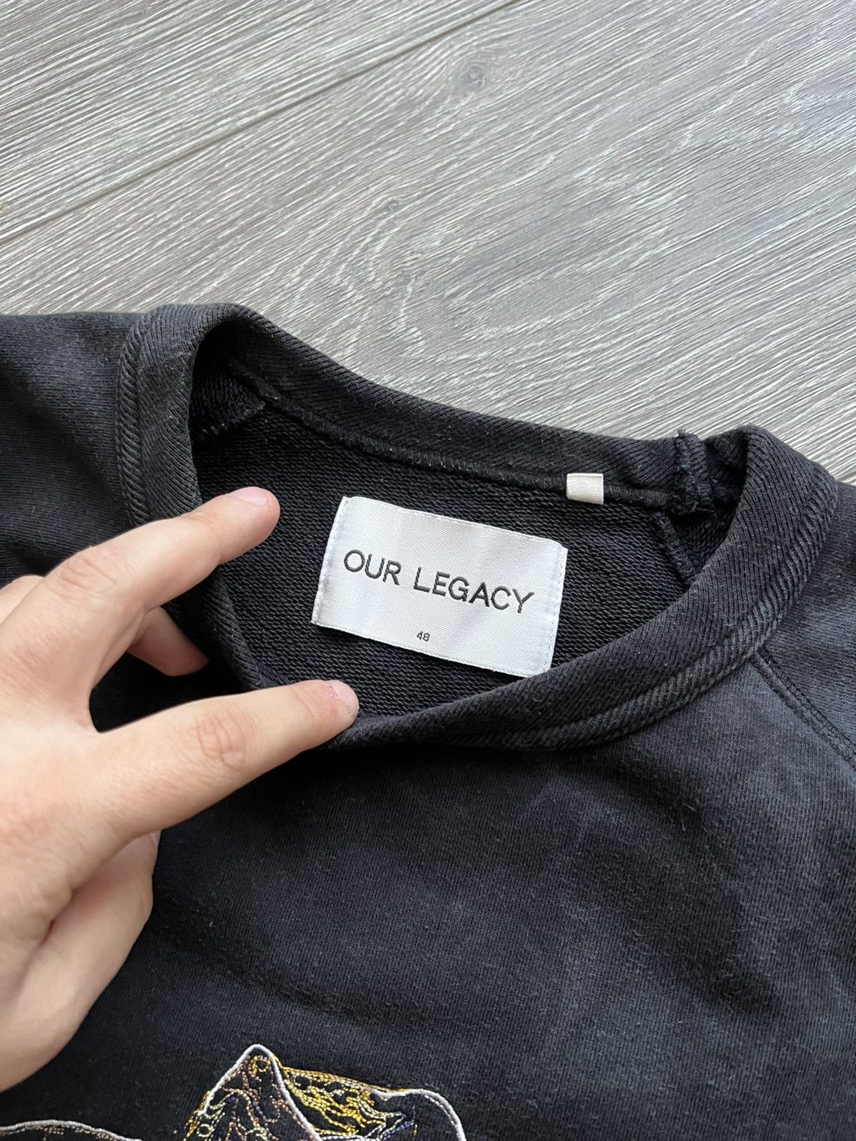 Our Legacy Our Legacy Sweatshirt Neon Skull Size US M / EU 48-50 / 2 - 7 Thumbnail