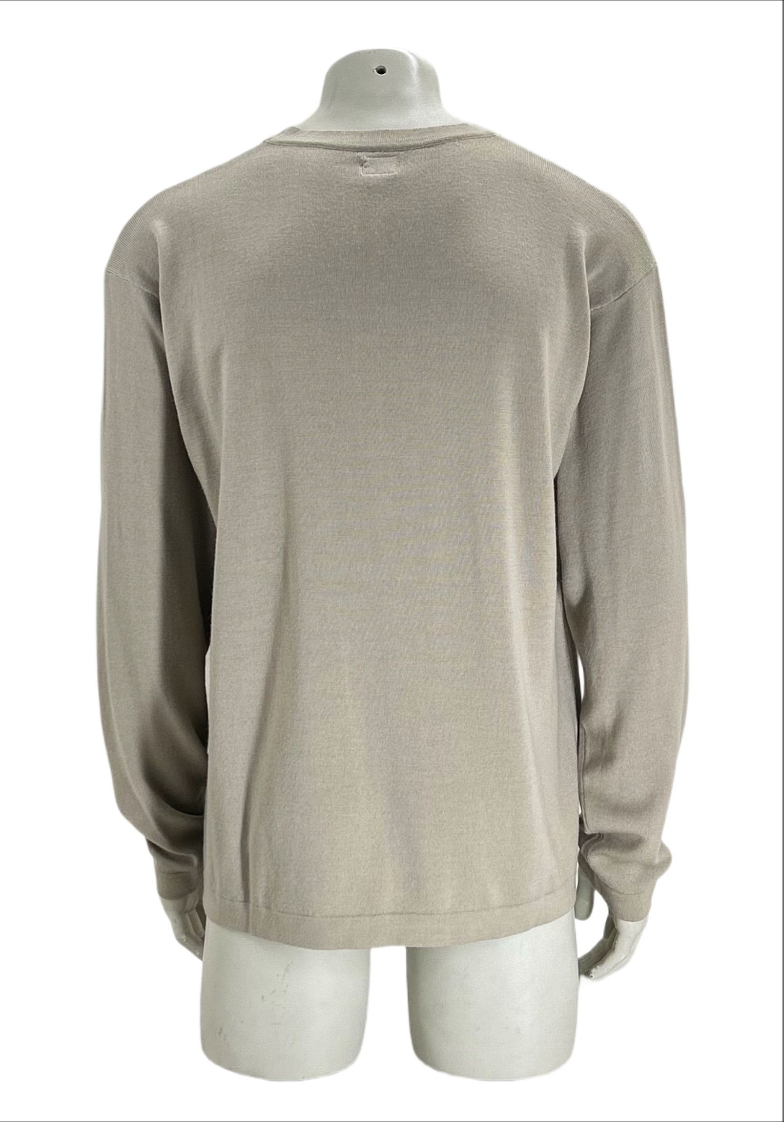 C.P. Company CP Company Light Beige Crew Neck Knitwear Size US L / EU 52-54 / 3 - 3 Thumbnail