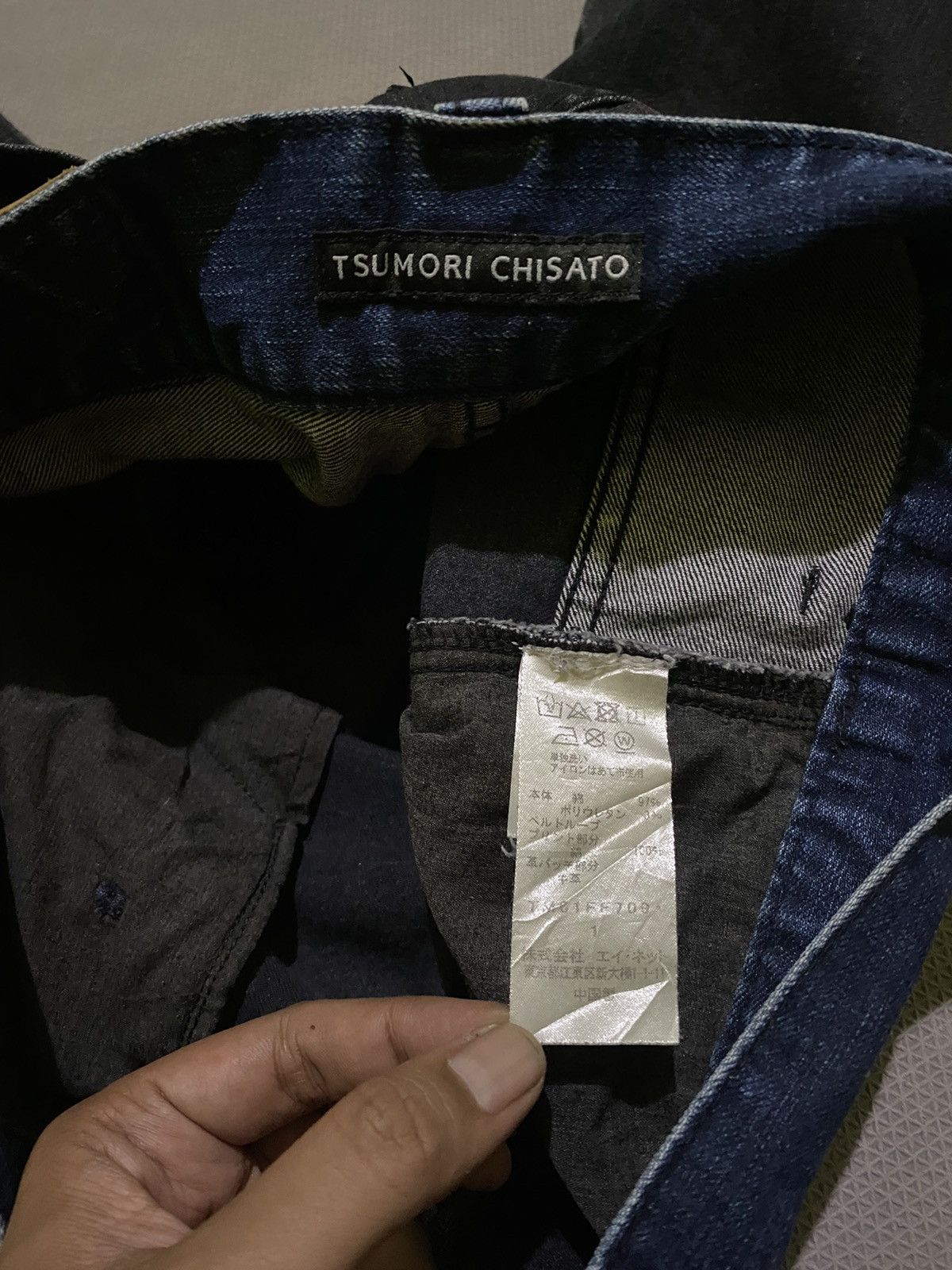 Issey Miyake × Japanese Brand × Tsumori Chisato Tsumori chisato issey miyake denim drop crotch Size 30" / US 8 / IT 44 - 5 Thumbnail
