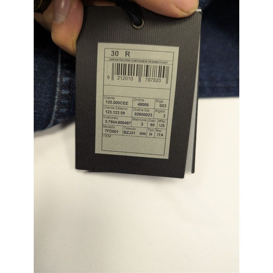Tom Ford o1rshd1 Denim Jeans in Blue Size US 30 / EU 46 - 23 Thumbnail