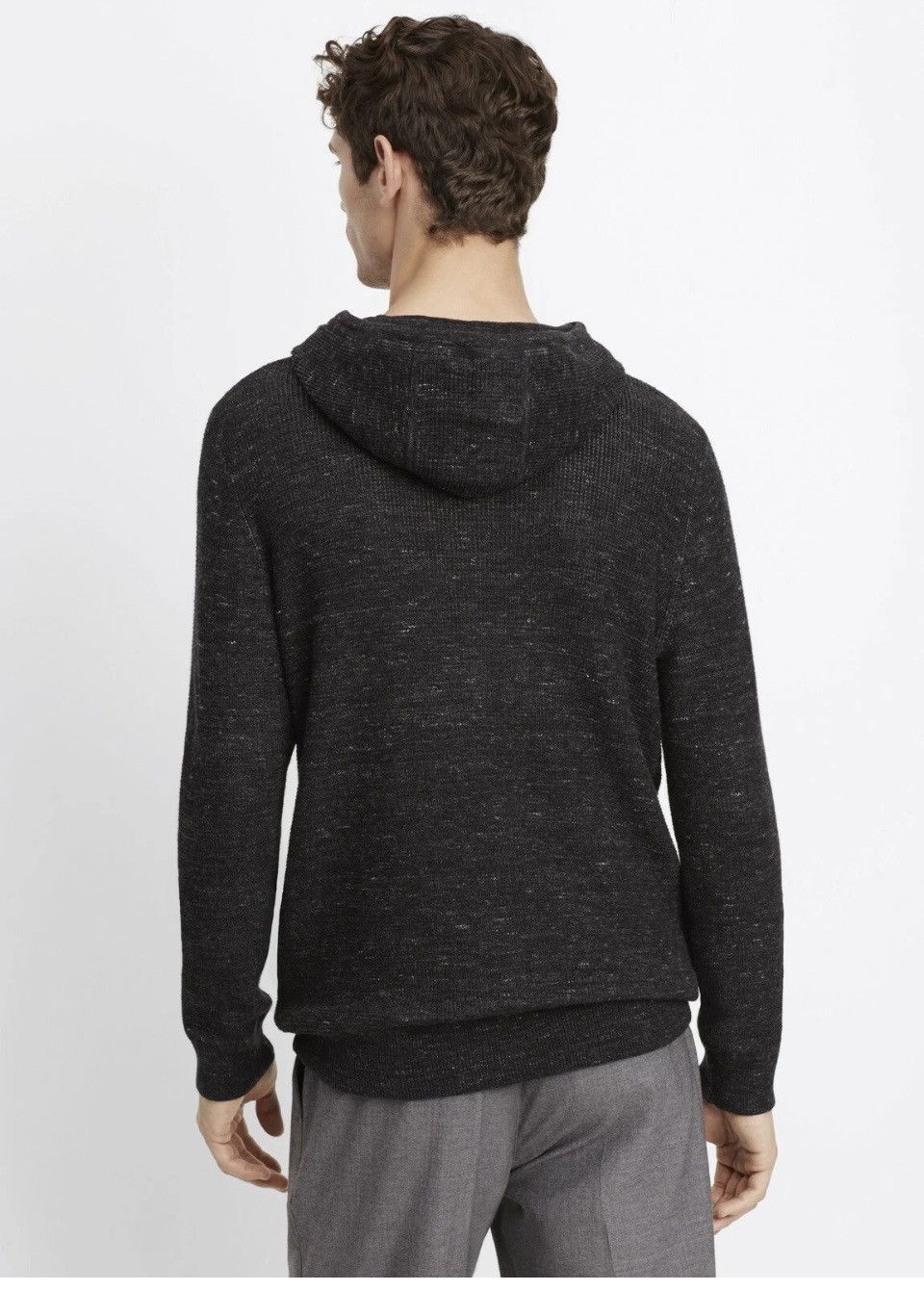 Vince Vince Jaspe raglan long sleeve hoodie in a charcoal gray M Size US M / EU 48-50 / 2 - 3 Thumbnail