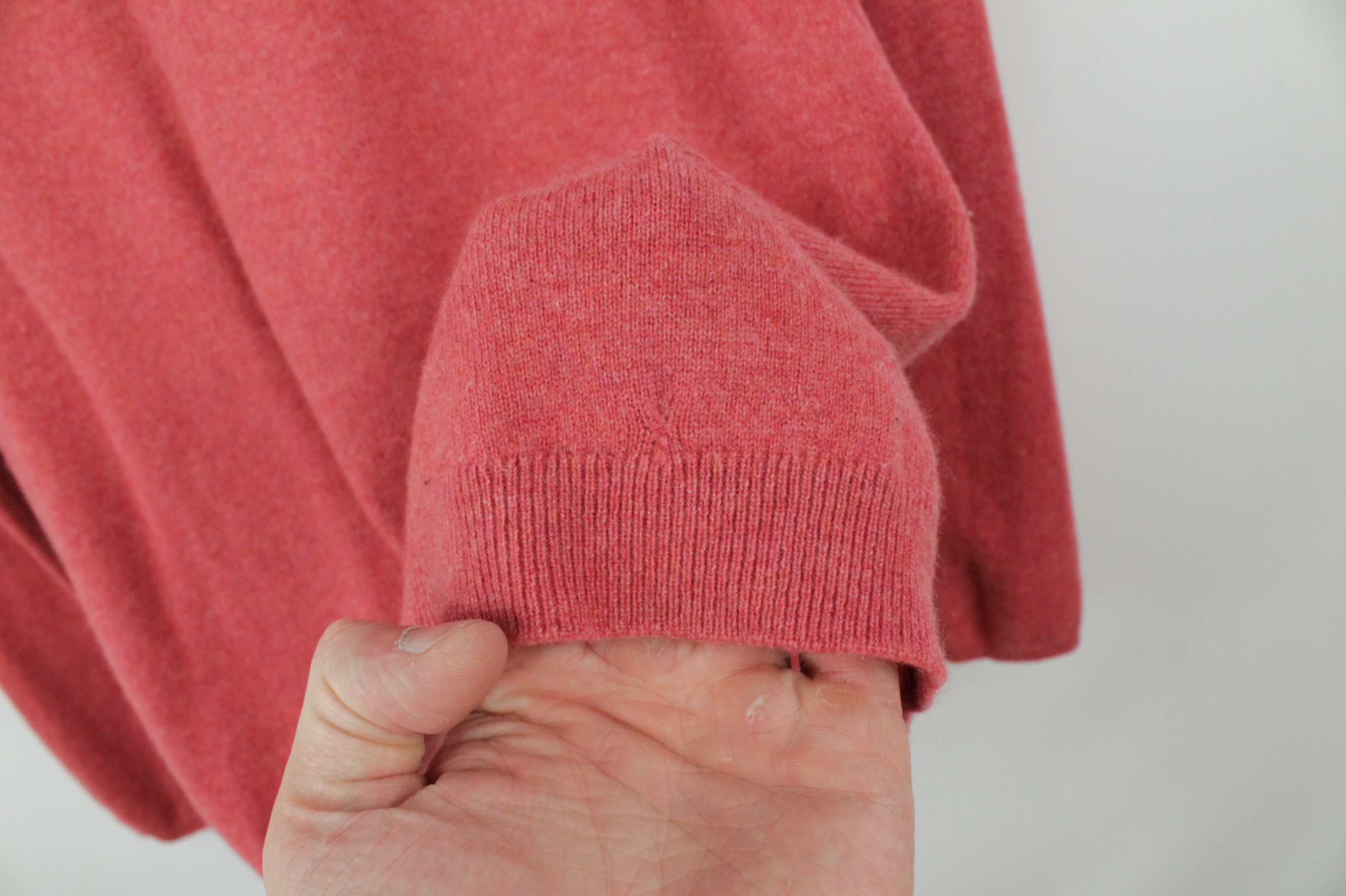 Brunello Cucinelli Brunello Cucinelli Red Cashmere Sweater Pullover Women's Size XS / US 0-2 / IT 36-38 - 7 Thumbnail