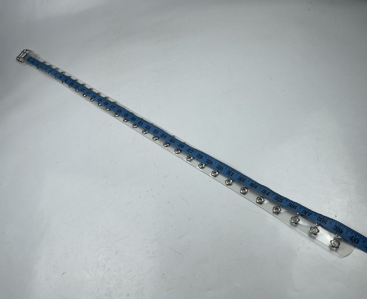 Japanese Brand transparent studded belt tc25 Size 36 - 3 Thumbnail