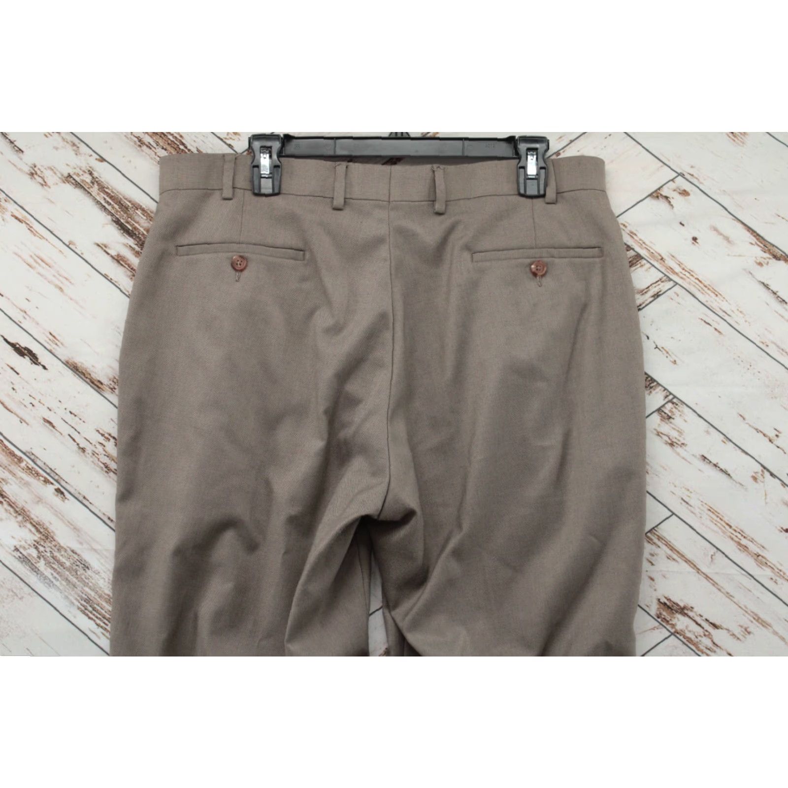 Polo Ralph Lauren Polo Ralph Lauren Dress Pants Men 36x32 Taupe Casual Friday Preppy Classic Chino Size US M / EU 48-50 / 2 - 6 Thumbnail