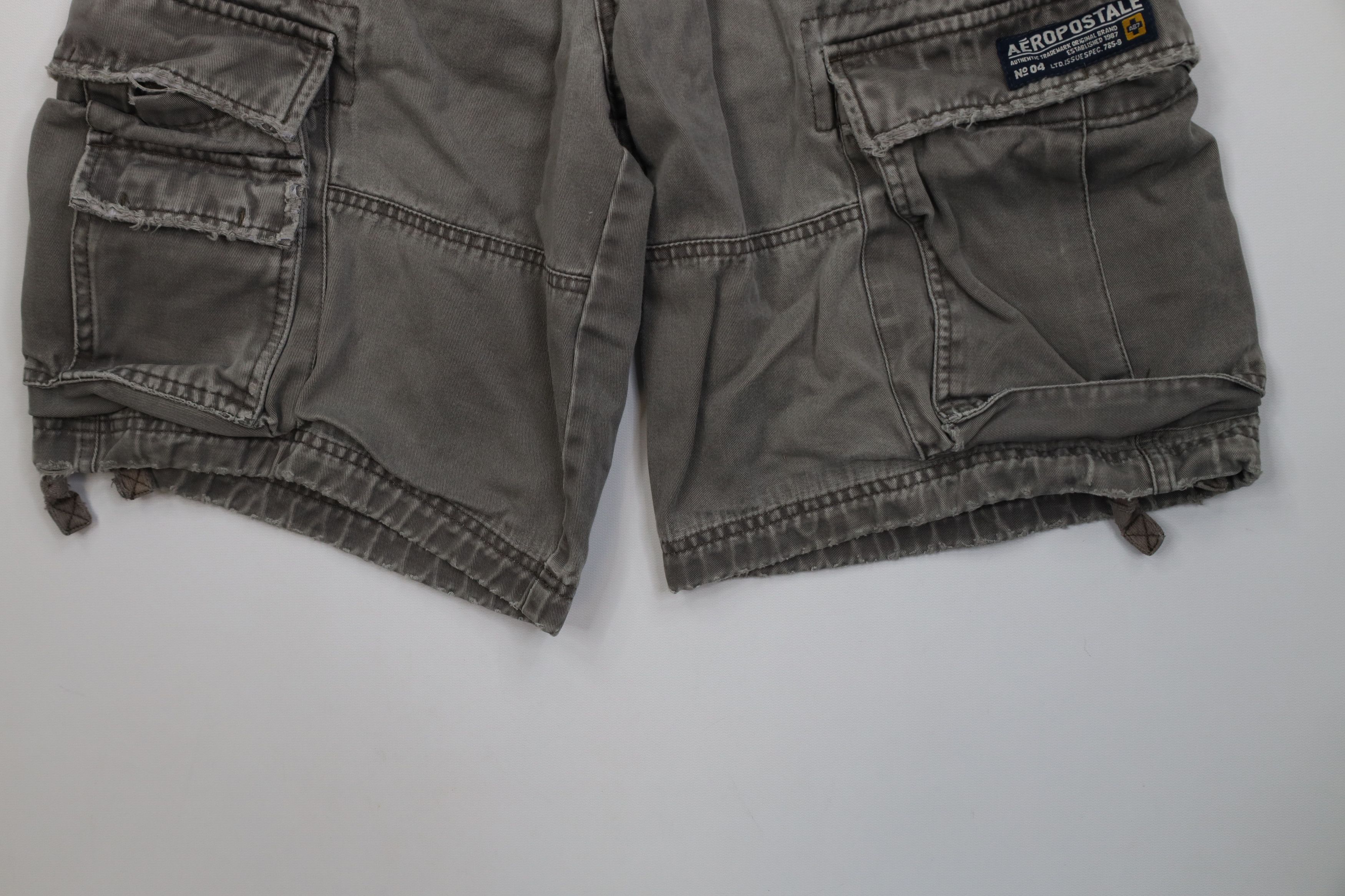 Aeropostale Vintage Y2K Aeropostale Heavyweight Surplus Cargo Shorts Size US 29 - 4 Thumbnail