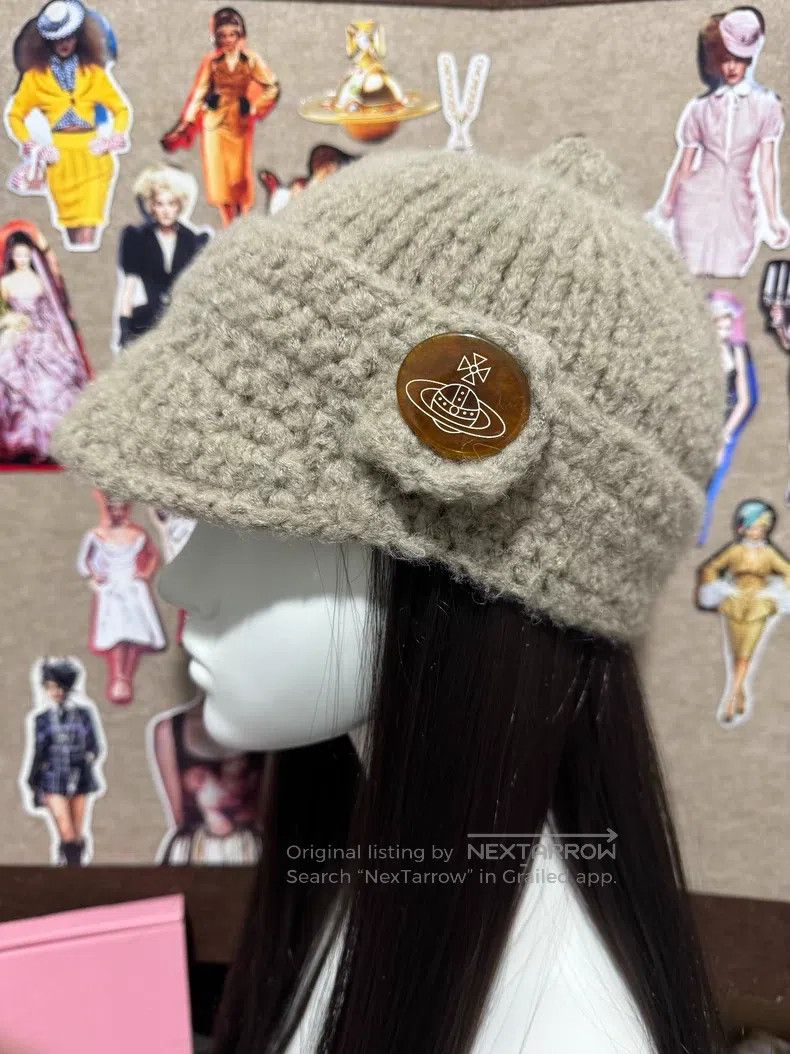 Vivienne Westwood Vivienne Westwood Knit Hat Size ONE SIZE - 2 Thumbnail