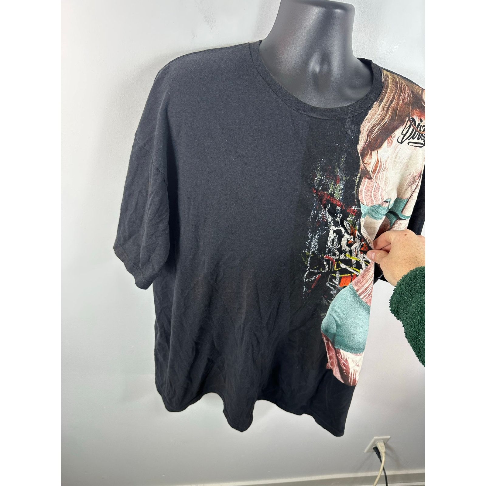 Ecko Unltd. ECKO UNLTD Y2K Graffiti Tattoo Dirty Girl Tee Sz 3XL Grunge Size US XXL / EU 58 / 5 - 10 Thumbnail