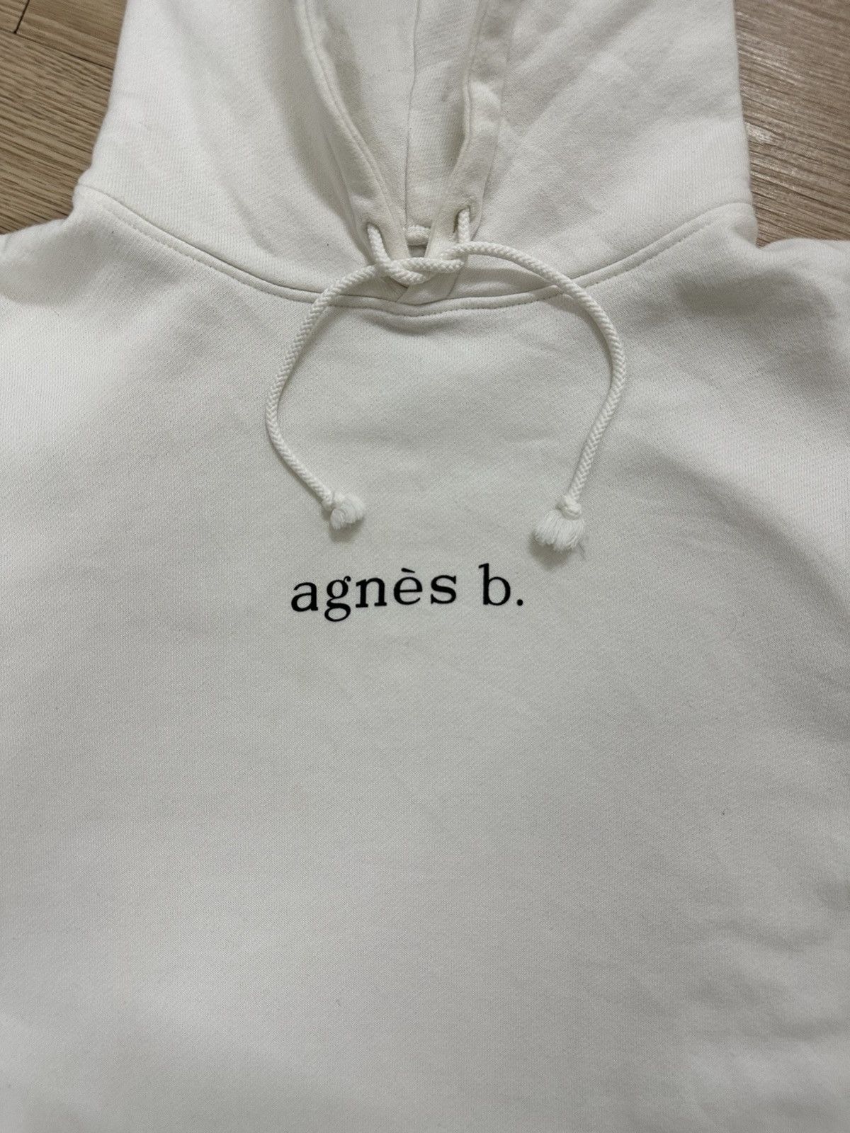 ADAM ET ROPE × agnes b. Rare Beautiful Agnes B X Adam et Rope White Hoodie Size US S / EU 44-46 / 1 - 6 Thumbnail