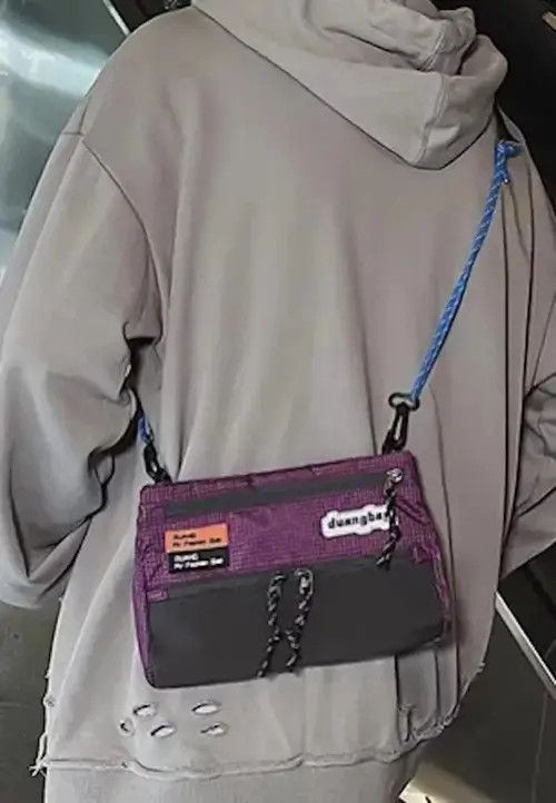 Other Utility grunge nylon pouch bag shoulder belt bag Size ONE SIZE - 4 Thumbnail