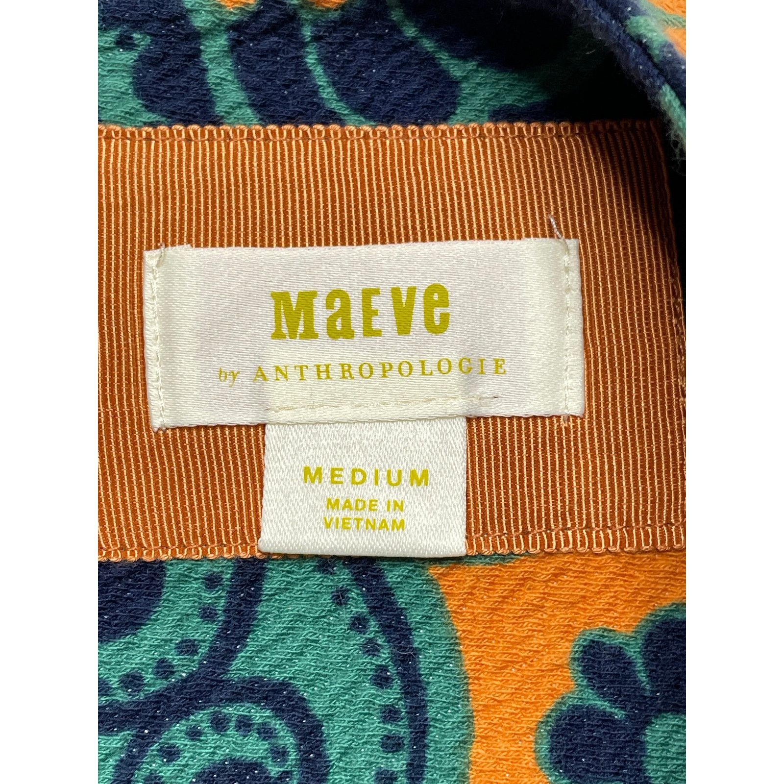 Anthropologie Anthropologie Maeve Floral Shift Mini Dress | Size: M Size M / US 6-8 / IT 42-44 - 2 Thumbnail