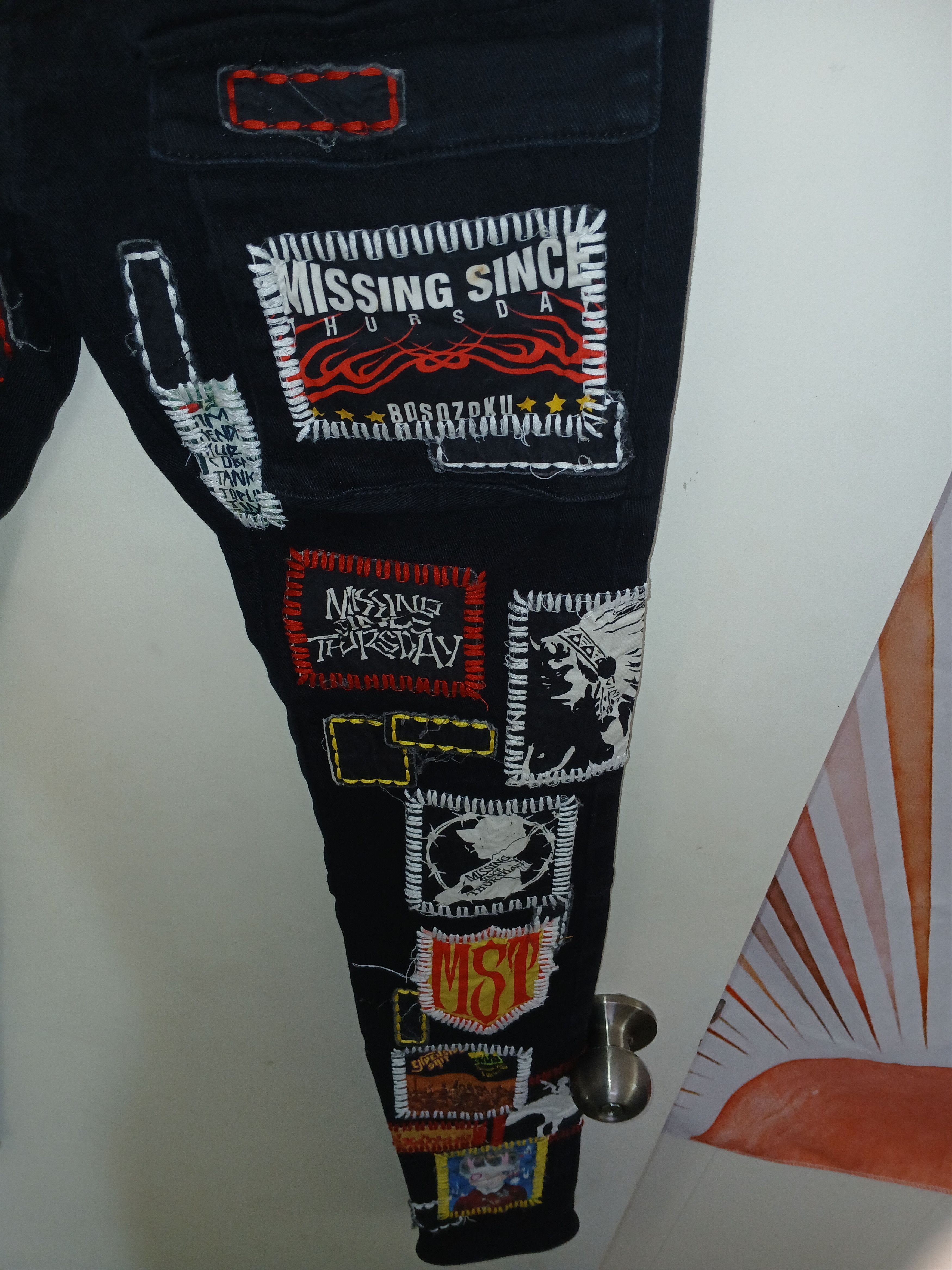 City Morgue × Missing Since Thursday MST Neo Bosozoku Jeans Size US 28 / EU 44 - 4 Thumbnail