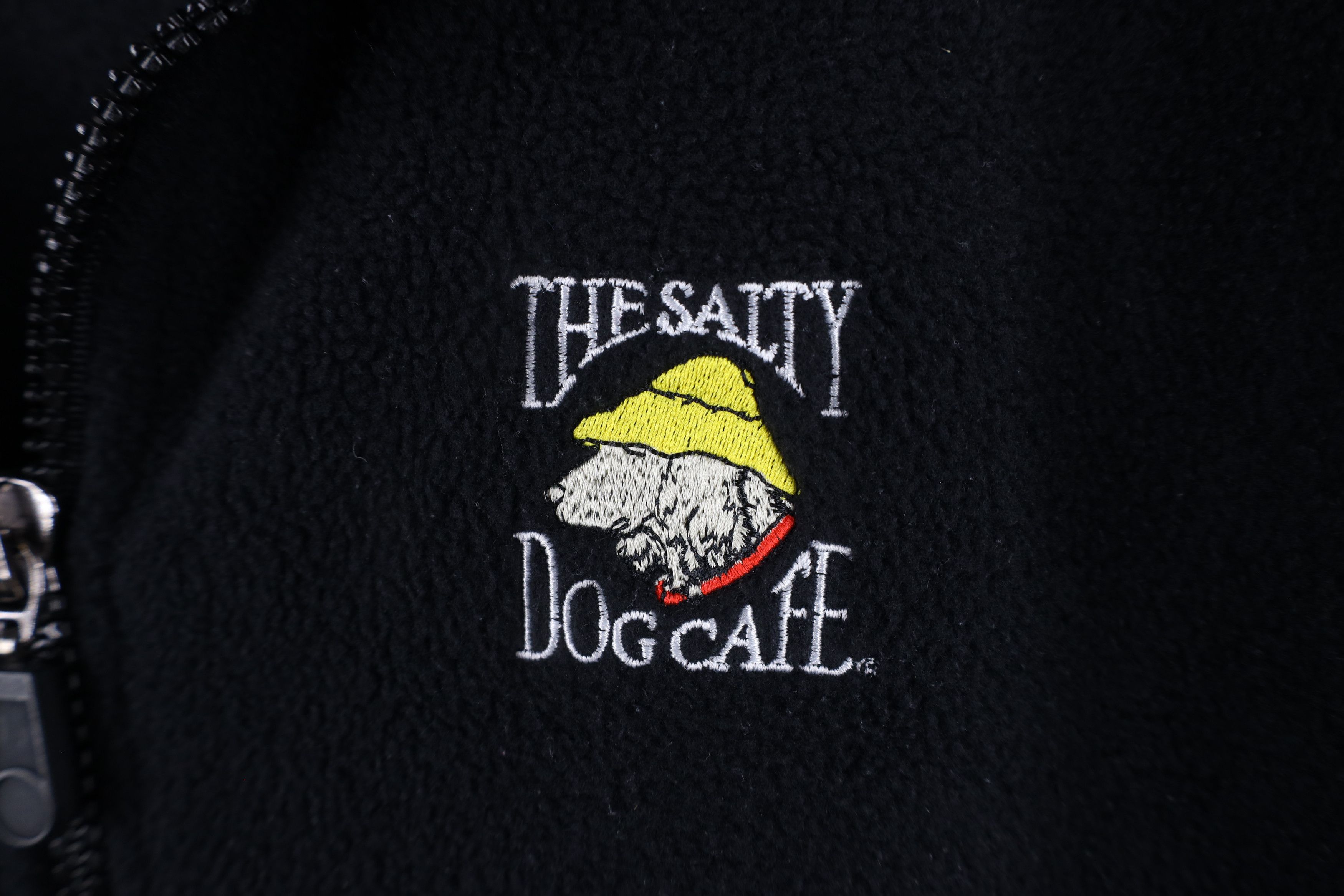 Vintage Vintage 90s The Salty Dog Cafe Full Zip Fleece Vest Jacket Size US XL / EU 56 / 4 - 4 Thumbnail