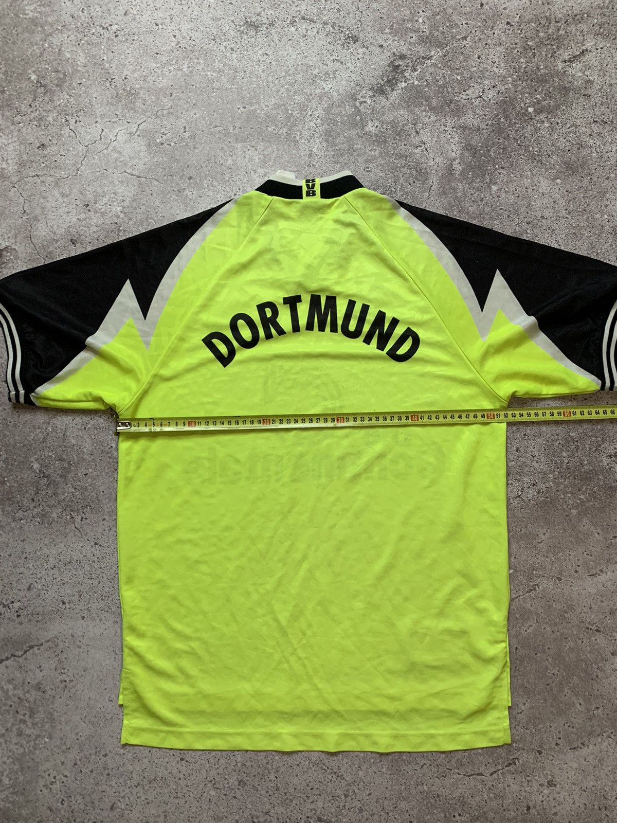 Nike × Vintage Vintage Nike Borussia Dortmund 1995-1996 Home Soccer Jersey Size US M / EU 48-50 / 2 - 15 Thumbnail