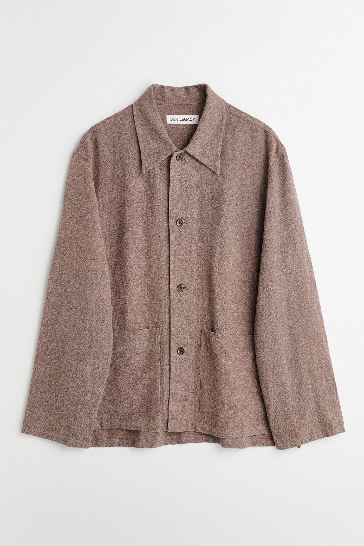 Our Legacy Haven Jacket Brown Bohemian Sack Weave Size US S / EU 44-46 / 1 - 1 Thumbnail
