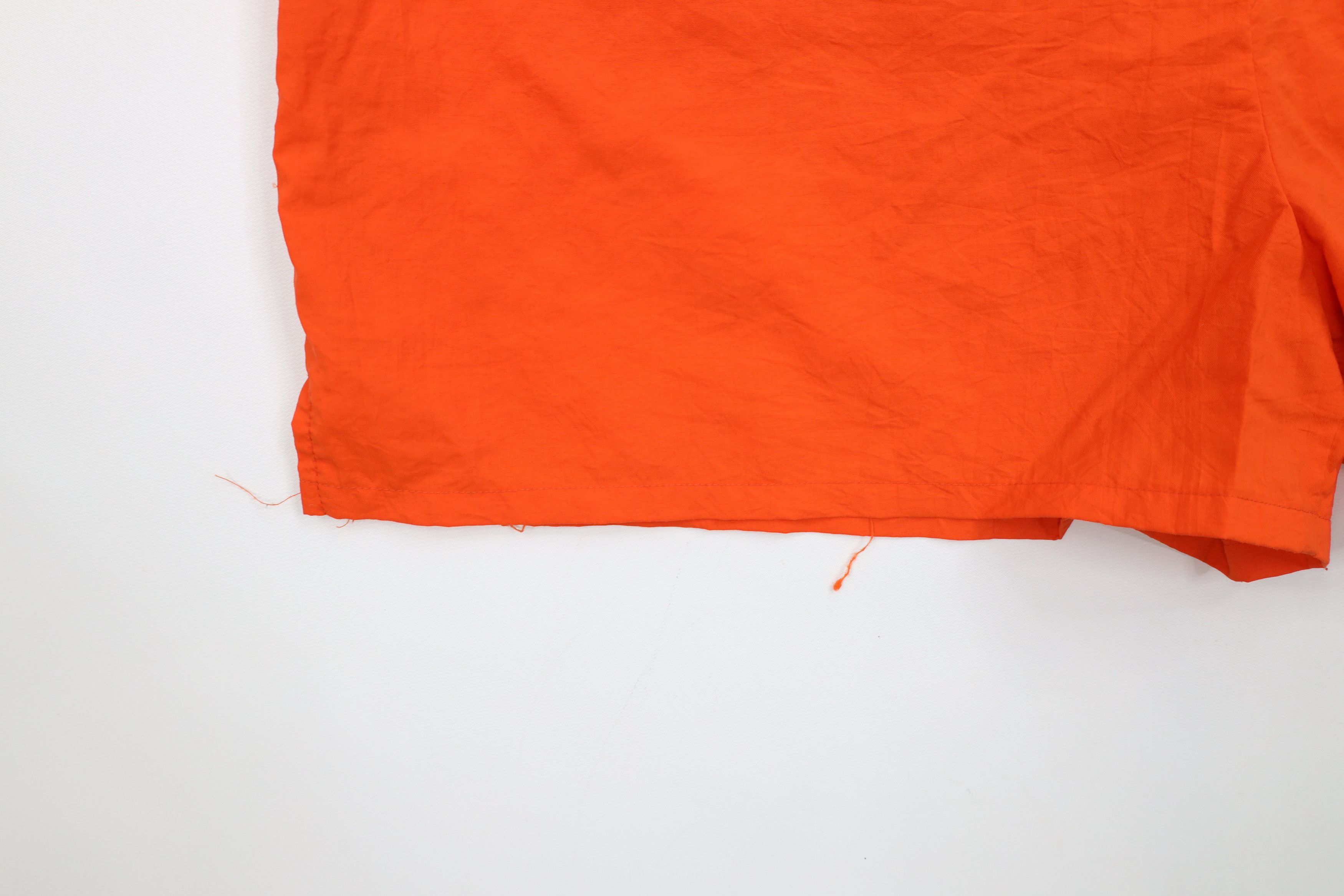 Vintage Vintage 90s Streetwear Knee Soccer Shorts Baggies Orange USA Size 32" / US 10 / IT 46 - 5 Thumbnail