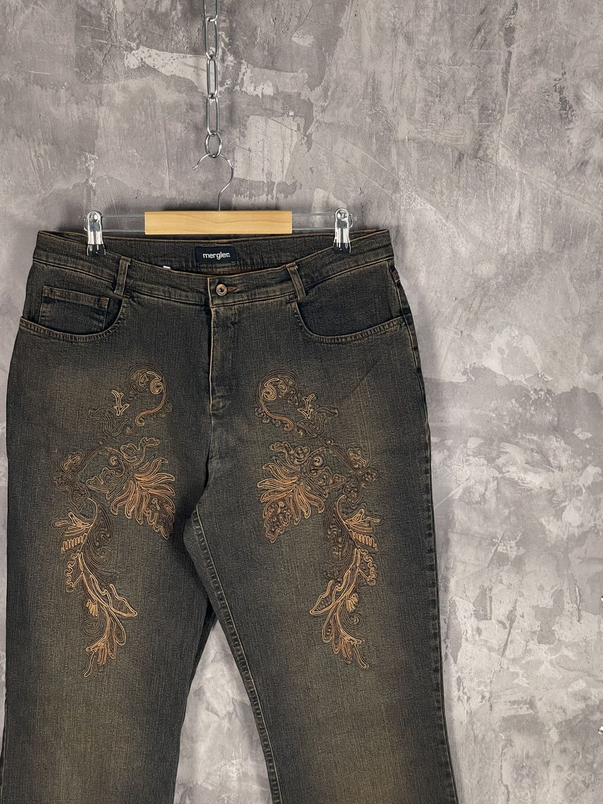 Hysteric Glamour × If Six Was Nine × Vintage Vintage Diesel Style jeans distressed faded brown denim y2k Size US 32 / EU 48 - 4 Thumbnail