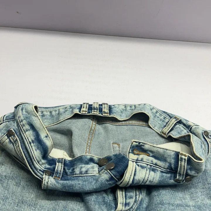 Balmain Balmain FW21 Washed Denim Pants for Men -2507 Size US 30 / EU 46 - 3 Thumbnail