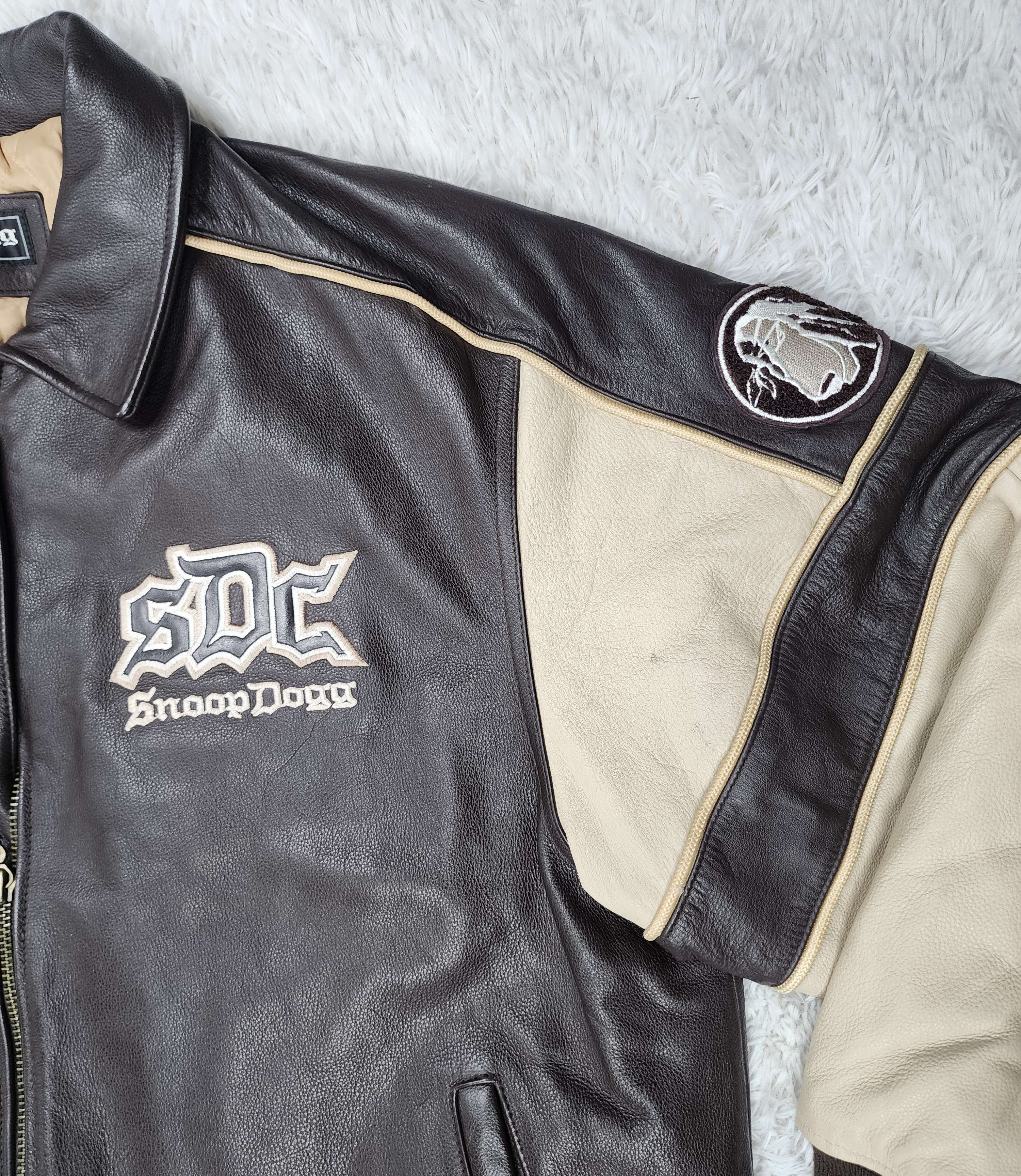 Snoop Dogg Vintage Snoop Dogg clothing company leather jacket Size US XL / EU 56 / 4 - 3 Thumbnail