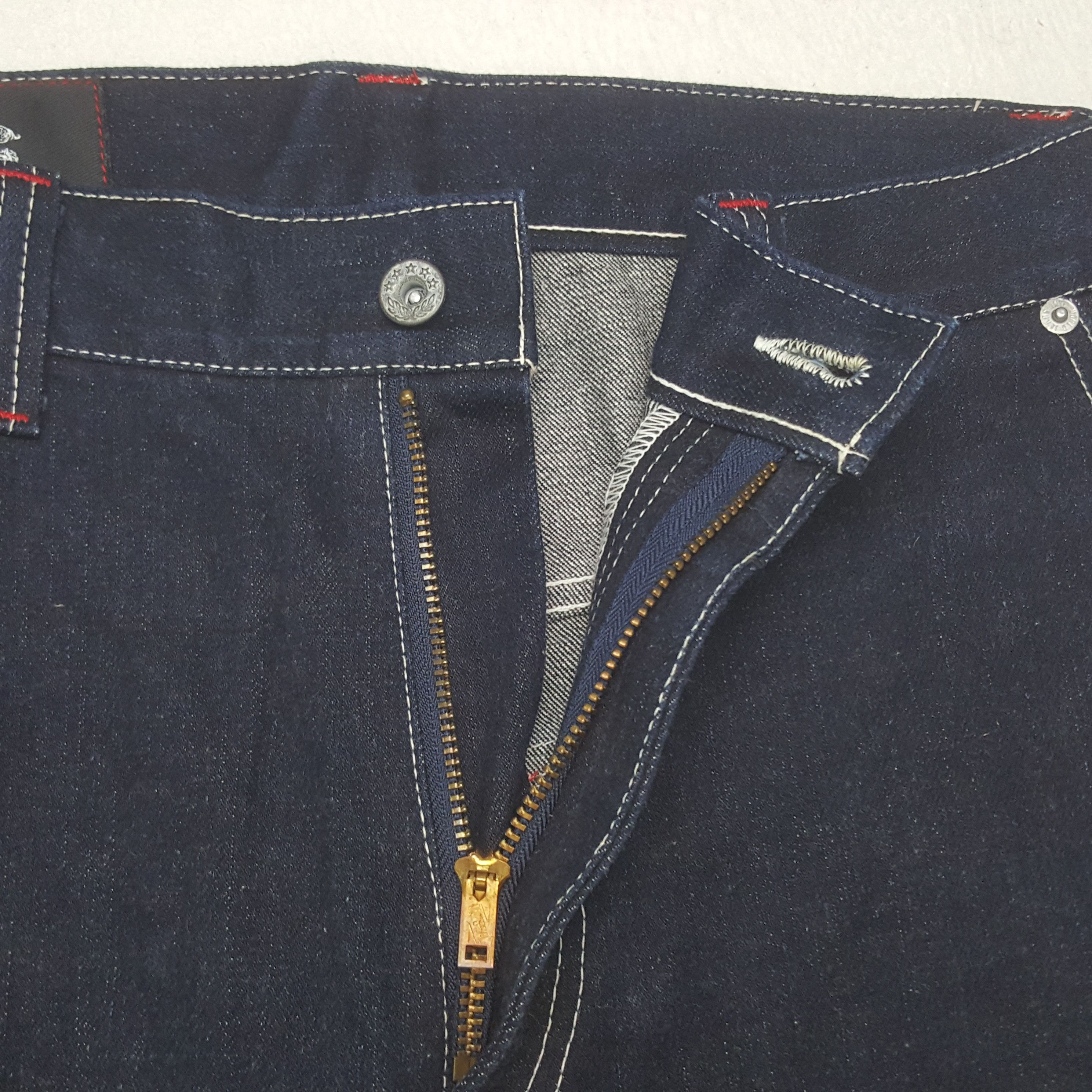 Japanese Brand Vintage Virgo Japanese Black Denim Jeans Size US 32 / EU 48 - 12 Thumbnail