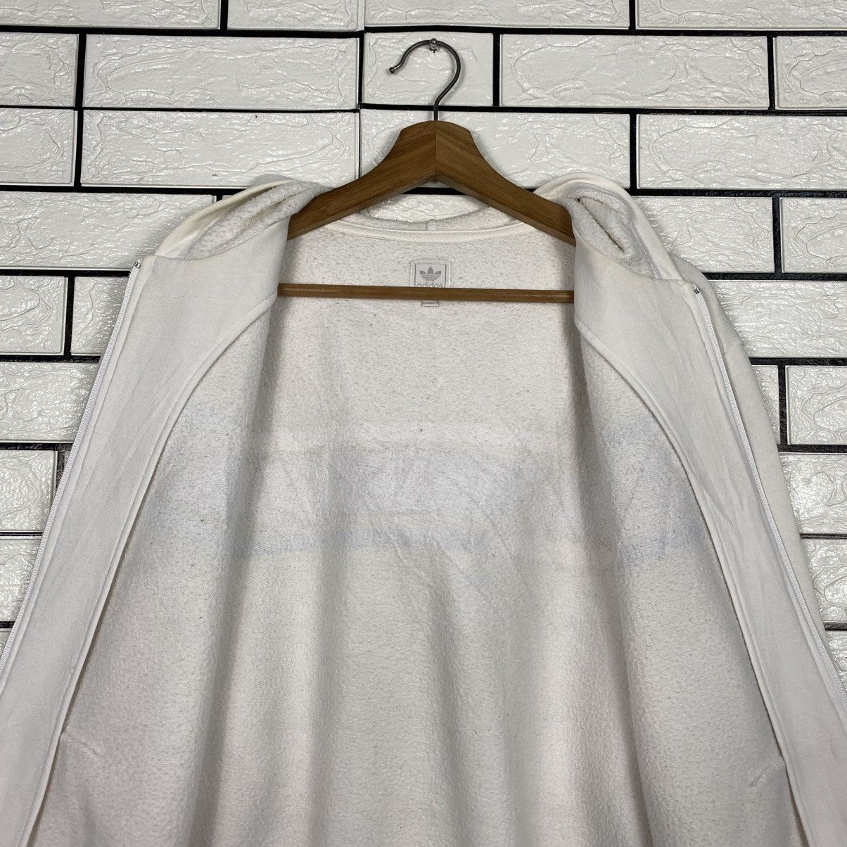 Adidas Vintage Zipper Bomber Jacket Adidas Big Logo Size US M / EU 48-50 / 2 - 16 Thumbnail