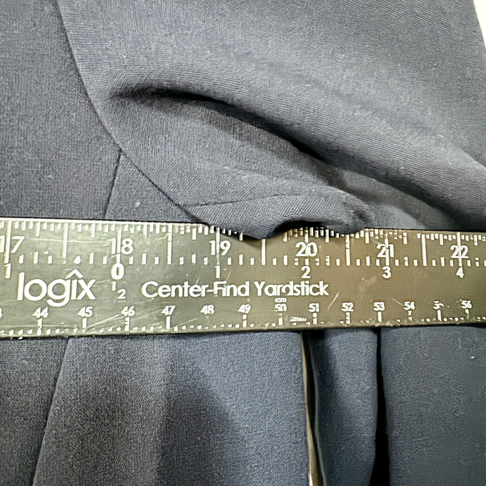 Elie Tahari Tahari Jacket Button Down Navy Blue Pleated Collared Size M Size M / US 6-8 / IT 42-44 - 7 Thumbnail