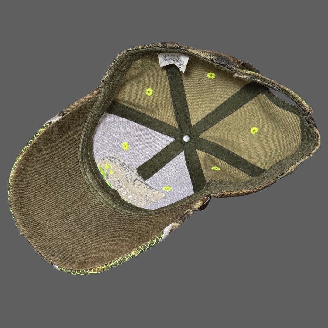 Other Born 2 Fish Forced 2 Work Camouflage Embroidered Cap Hat OS Size ONE SIZE - 5 Thumbnail