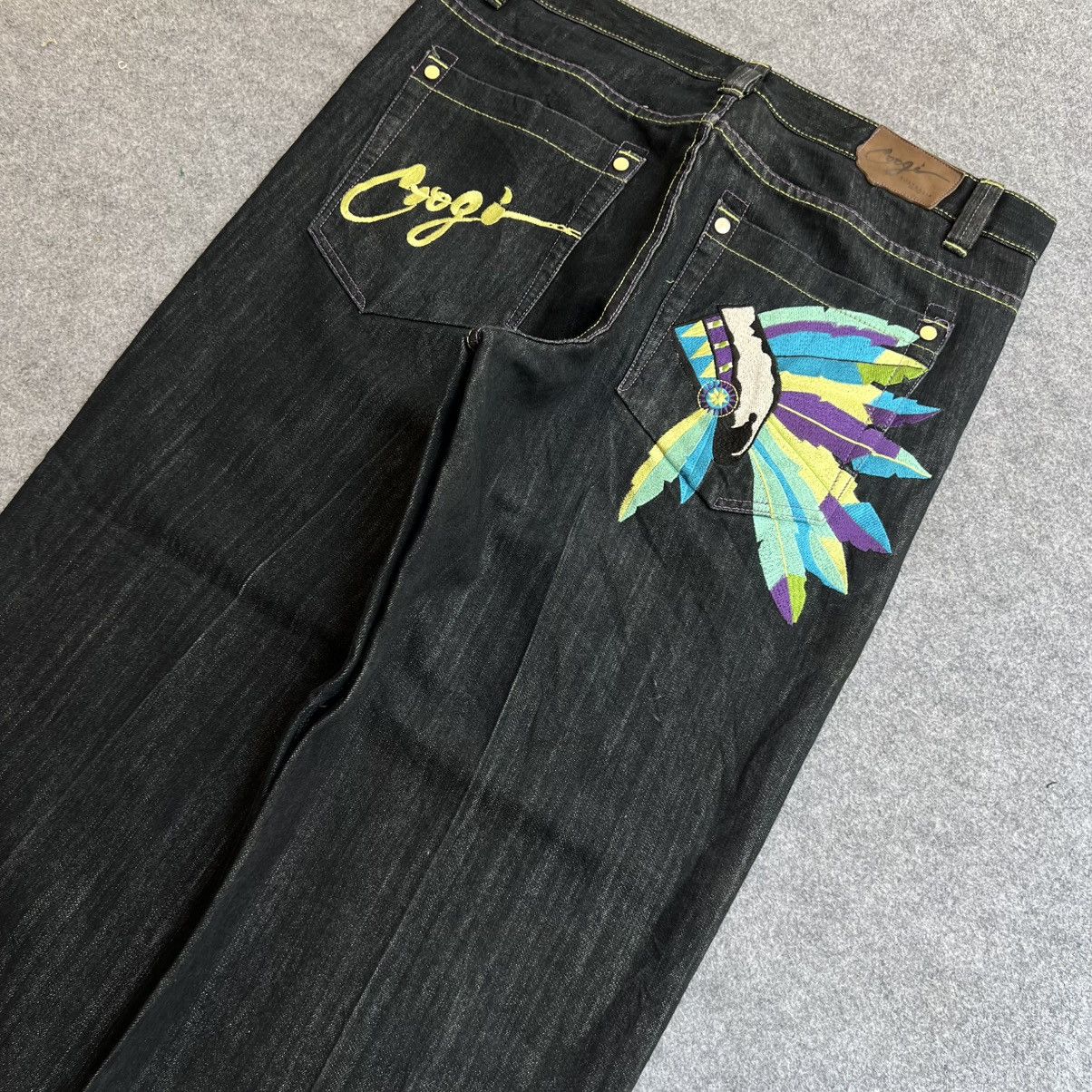 Coogi × Vintage Crazy Vintage Coogi Baggy Hiphop Jeans Size US 38 / EU 54 - 3 Thumbnail