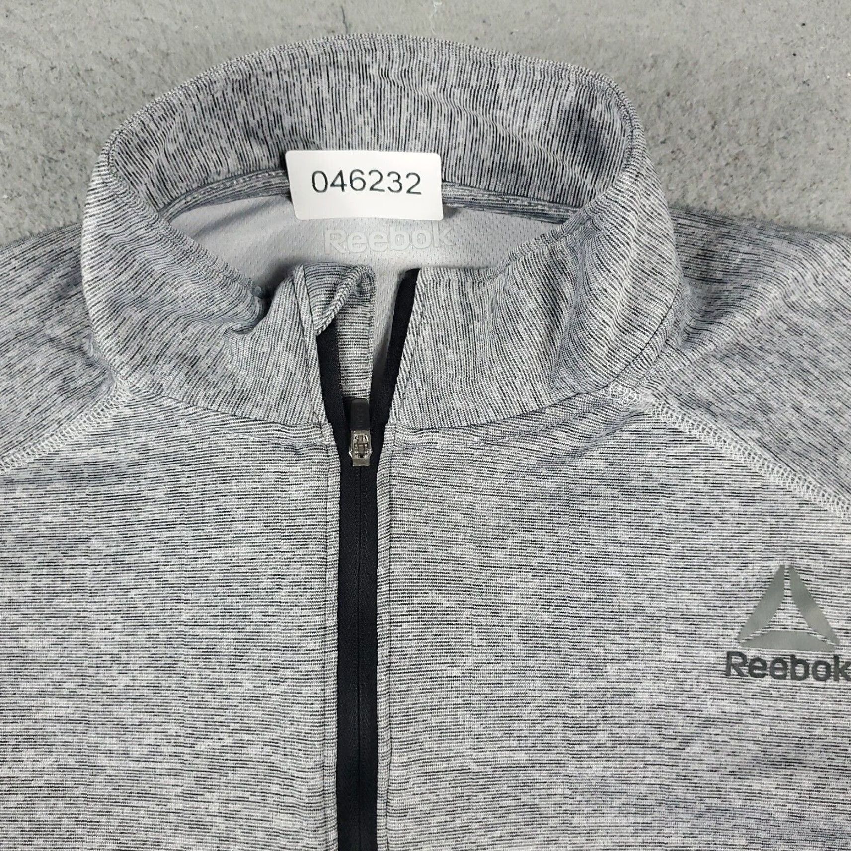 Reebok Reebok Mens Medium Gray 1/4 Zip Pullover Sweater Size US M / EU 48-50 / 2 - 2 Thumbnail