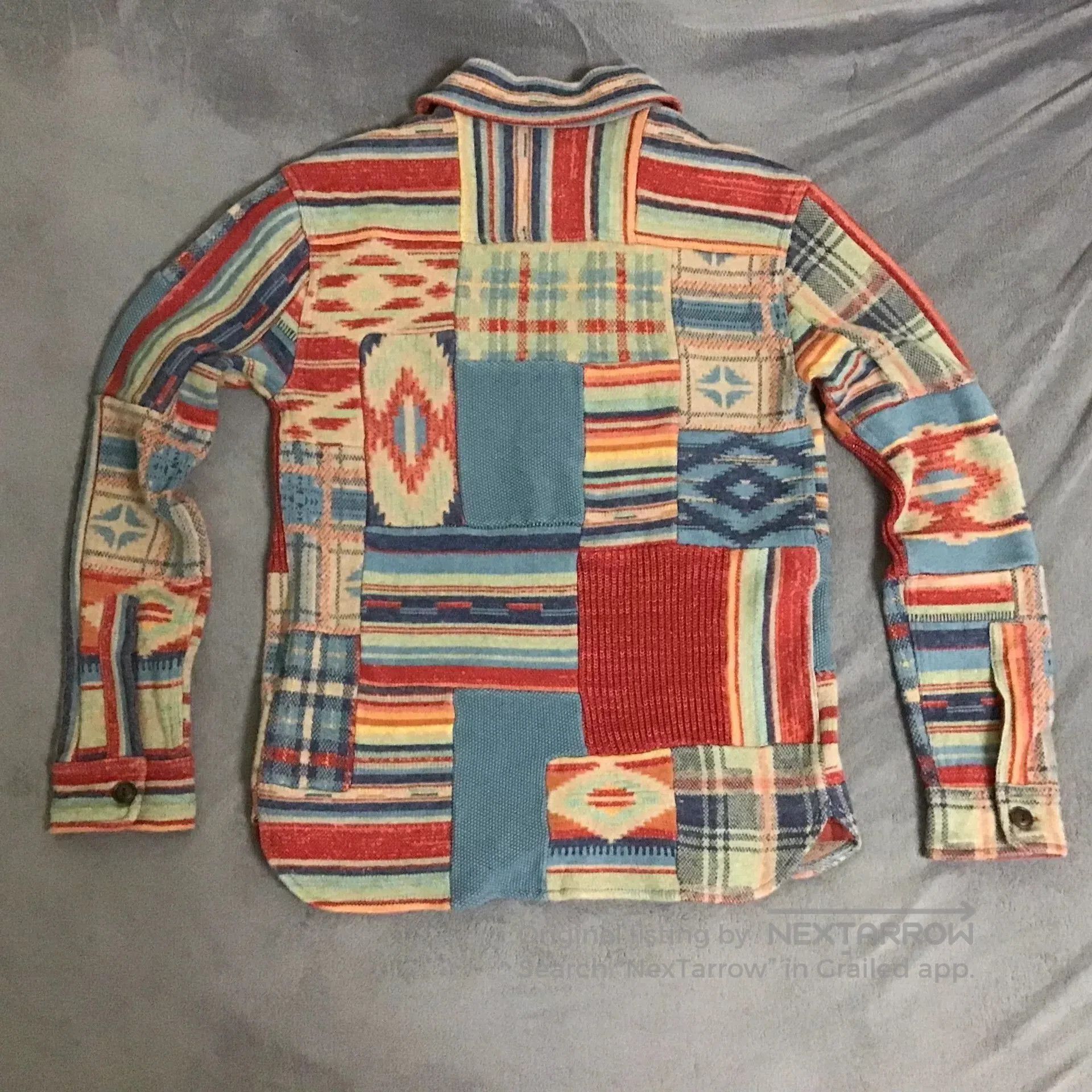 RRL Ralph Lauren RRL Ralph Lauren Patchwork Shirt. Size US XS / EU 42 / 0 - 2 Thumbnail