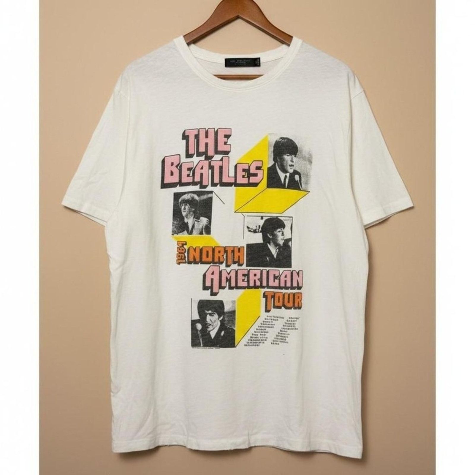 Other Beatles Junk Food 1964 Tour Graphic Tee XXL NWOT Size US XXL / EU 58 / 5 - 1 Thumbnail