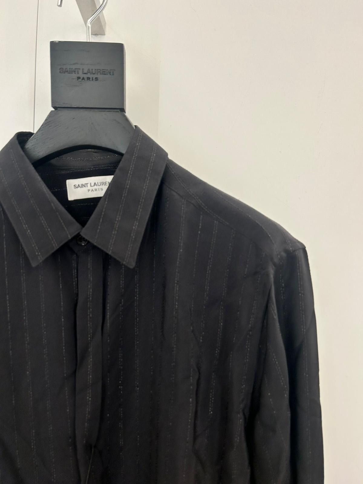 Saint Laurent Paris buttoned shirt with a pointed collar. Size US M / EU 48-50 / 2 - 2 Thumbnail