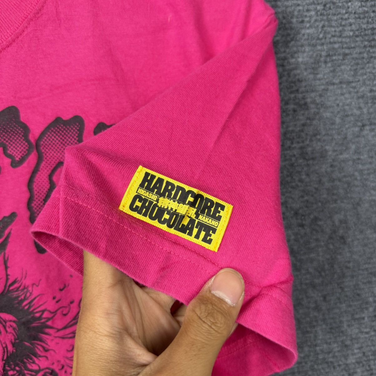 Vintage Rare Hardcore Chocolate (HARDCC) Nakano graphic T-shirt Size US L / EU 52-54 / 3 - 5 Thumbnail