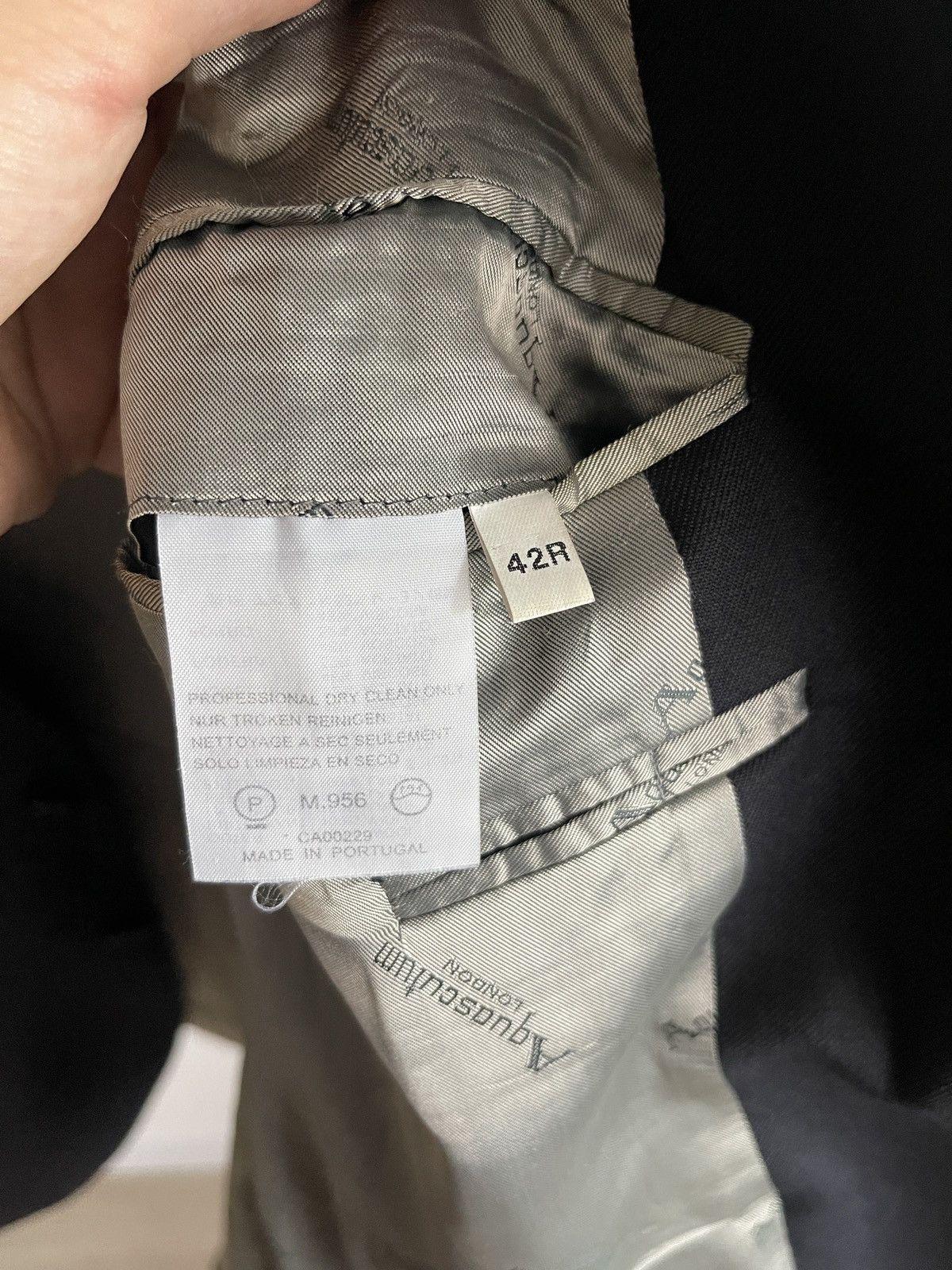 Aquascutum Vintage aquascutum blazer wool classic jacket 42R Size 42R - 8 Thumbnail