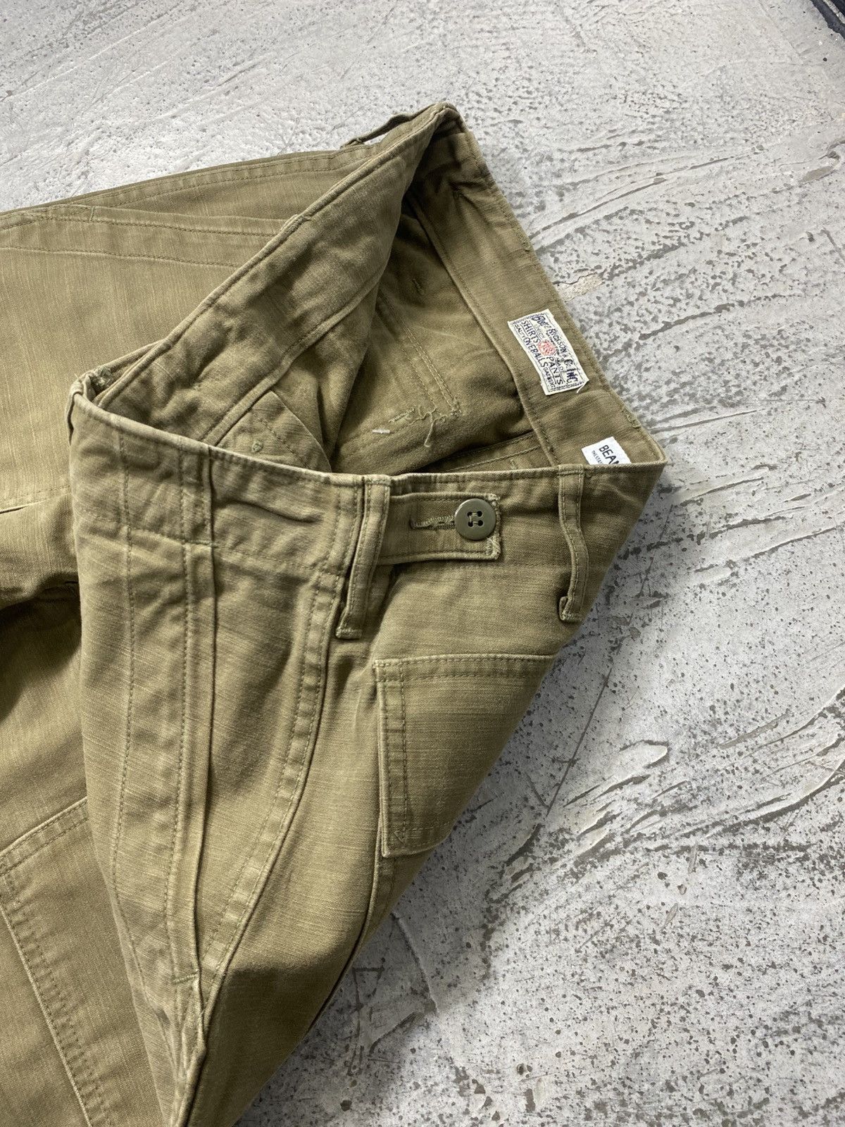 Buzz Rickson's Buzzrickson OG Millitary Fatigue Pants Beams Boy Size US 30 / EU 46 - 3 Thumbnail