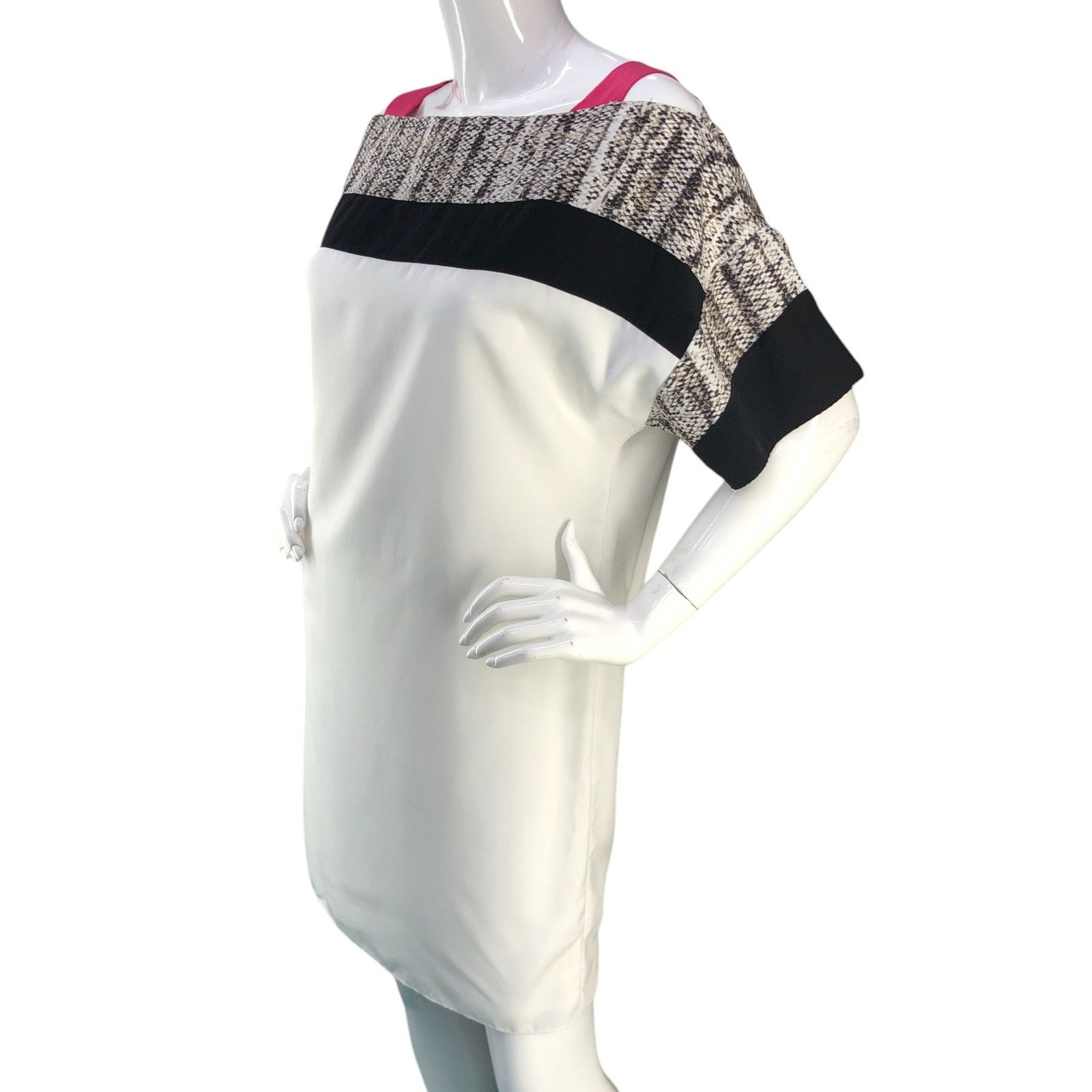Sachin & Babi Sachin + Babi Size 4 Dress Square Neckline Mini Color Block Size S / US 4 / IT 40 - 4 Thumbnail