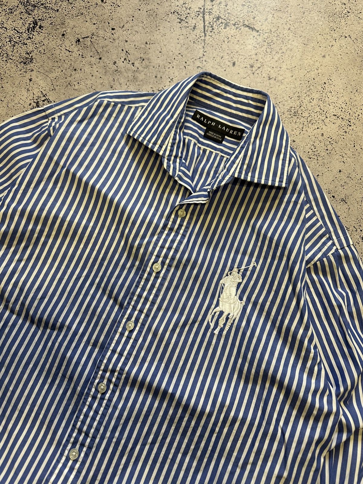 Polo Ralph Lauren Polo Ralph Lauren Checkered Button Up Shirt Chief Keef Pony Size US M / EU 48-50 / 2 - 2 Thumbnail