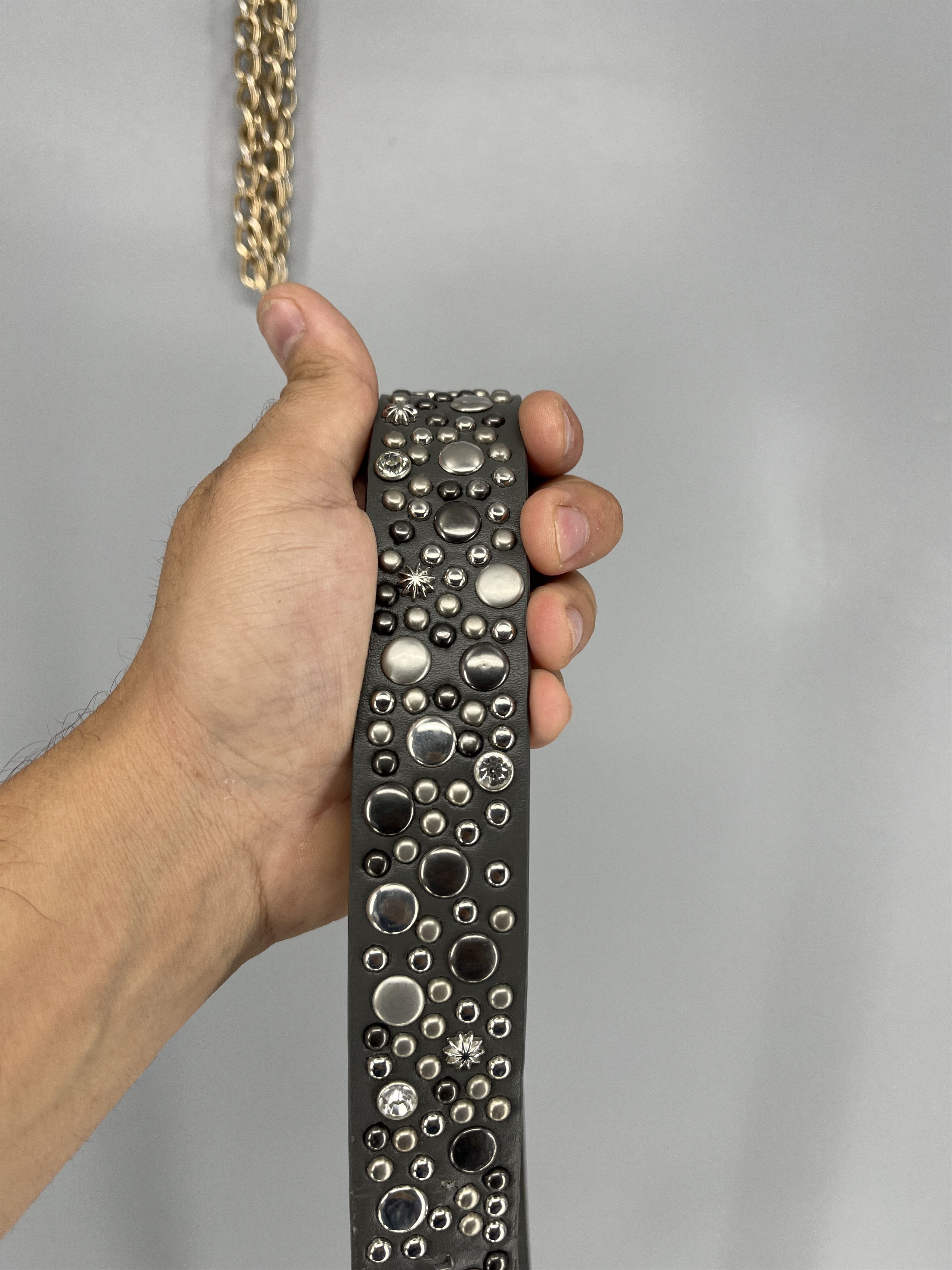 Japanese Brand Vintage 90s Punk Belt Leather Band Rock Y2K 90s Y2K Size ONE SIZE - 7 Thumbnail