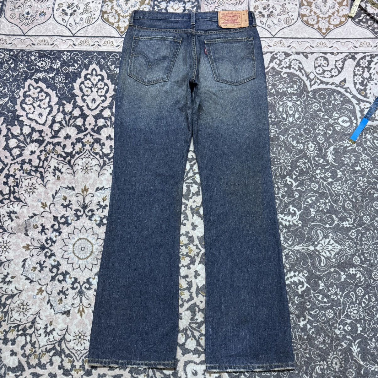 Levi's Vintage Levis 517 Flare Jeans Hedi Slimane Size US 33 - 20 Thumbnail