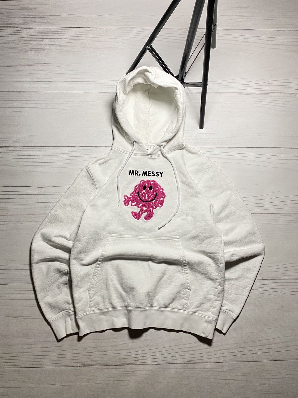 Sandro Sandro x Mr. Messy Big logo y2k hoodie Size S / US 4 / IT 40 - 1 Thumbnail