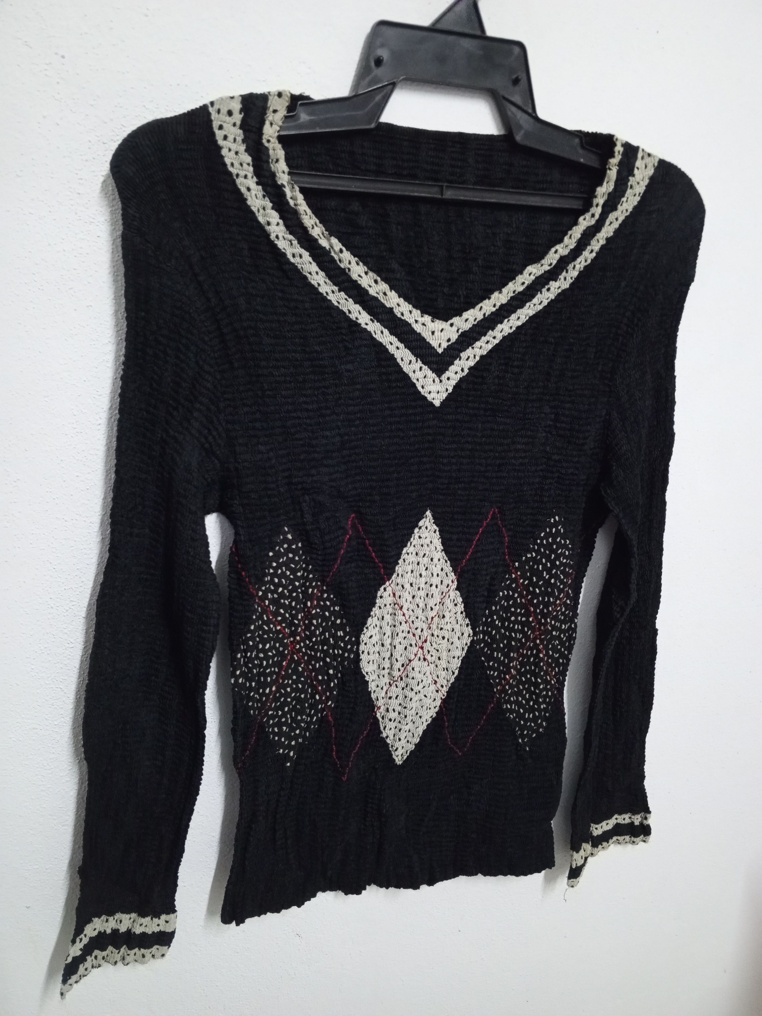 Aran Isles Knitwear { vtg Japan } Yukiko hanai knitwear rare Size XS / US 0-2 / IT 36-38 - 2 Thumbnail
