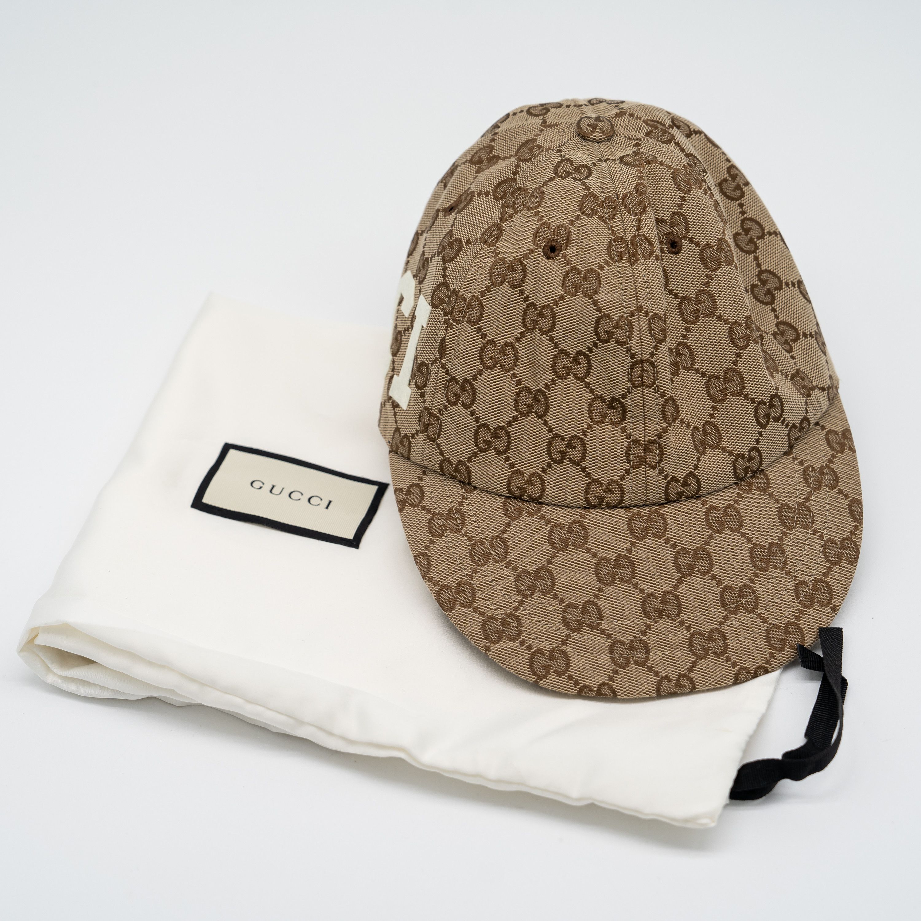 Gucci S Gucci GG Print Baseball Cap Hat Brown Beige logo 25 Size ONE SIZE - 11 Thumbnail