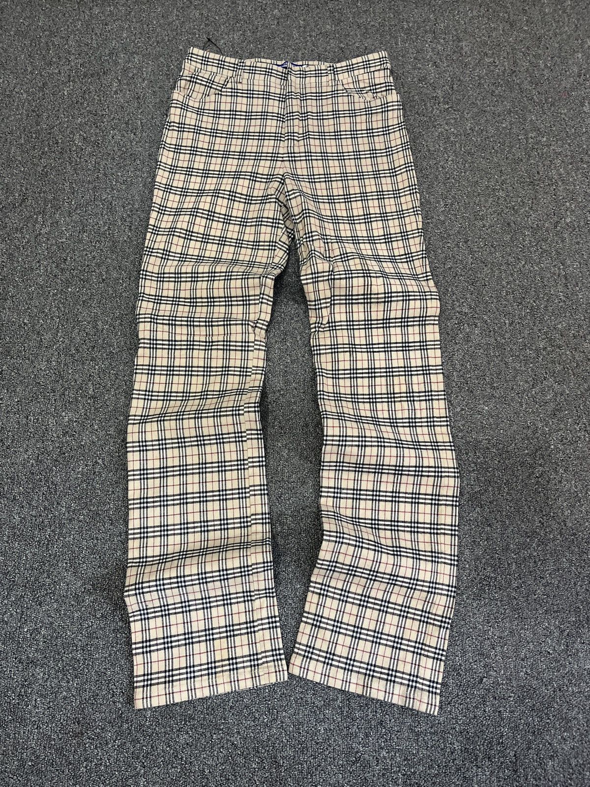 Burberry 2000s Burberry Blue Label Nova Check Pants Size 27" / US 4 / IT 40 - 1 Thumbnail