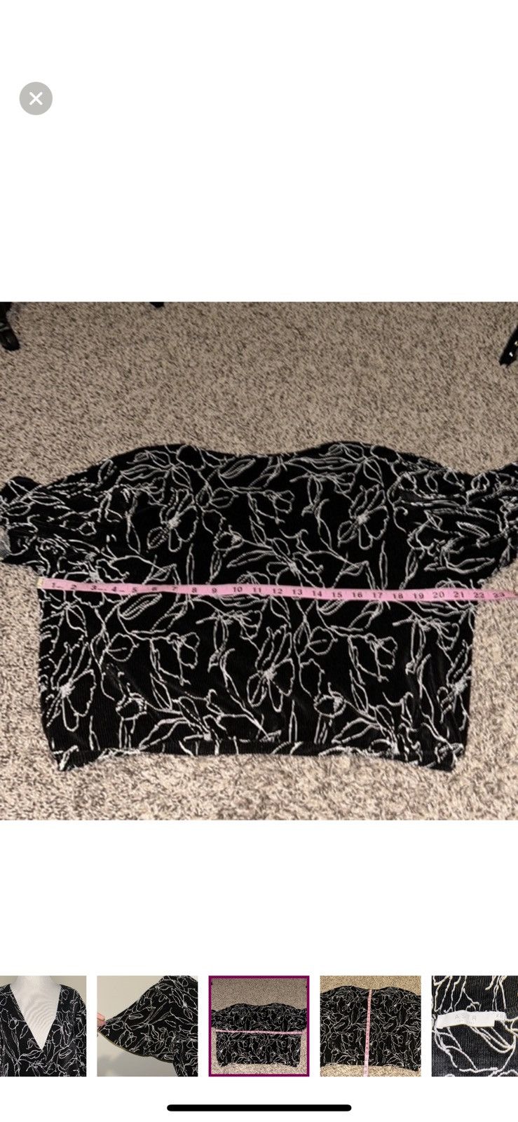 ASTR The Label Astr the label xl short sleeved crinkle floral wrap top Size XL / US 12-14 / IT 48-50 - 2 Thumbnail
