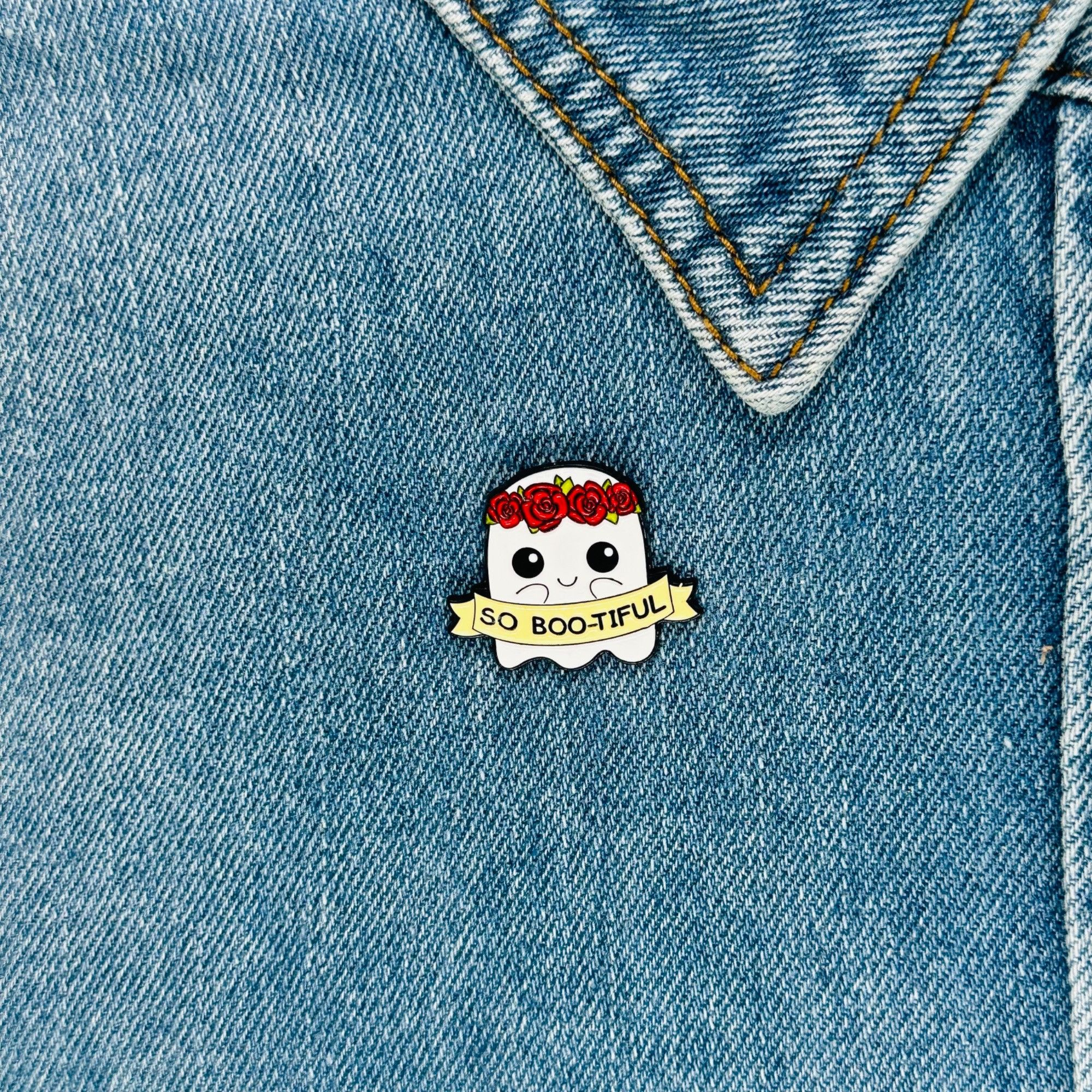 Other ⭐Enamel Pin host So Bootiful Beautiful Cute Needle Minder Br Size ONE SIZE - 1 Thumbnail