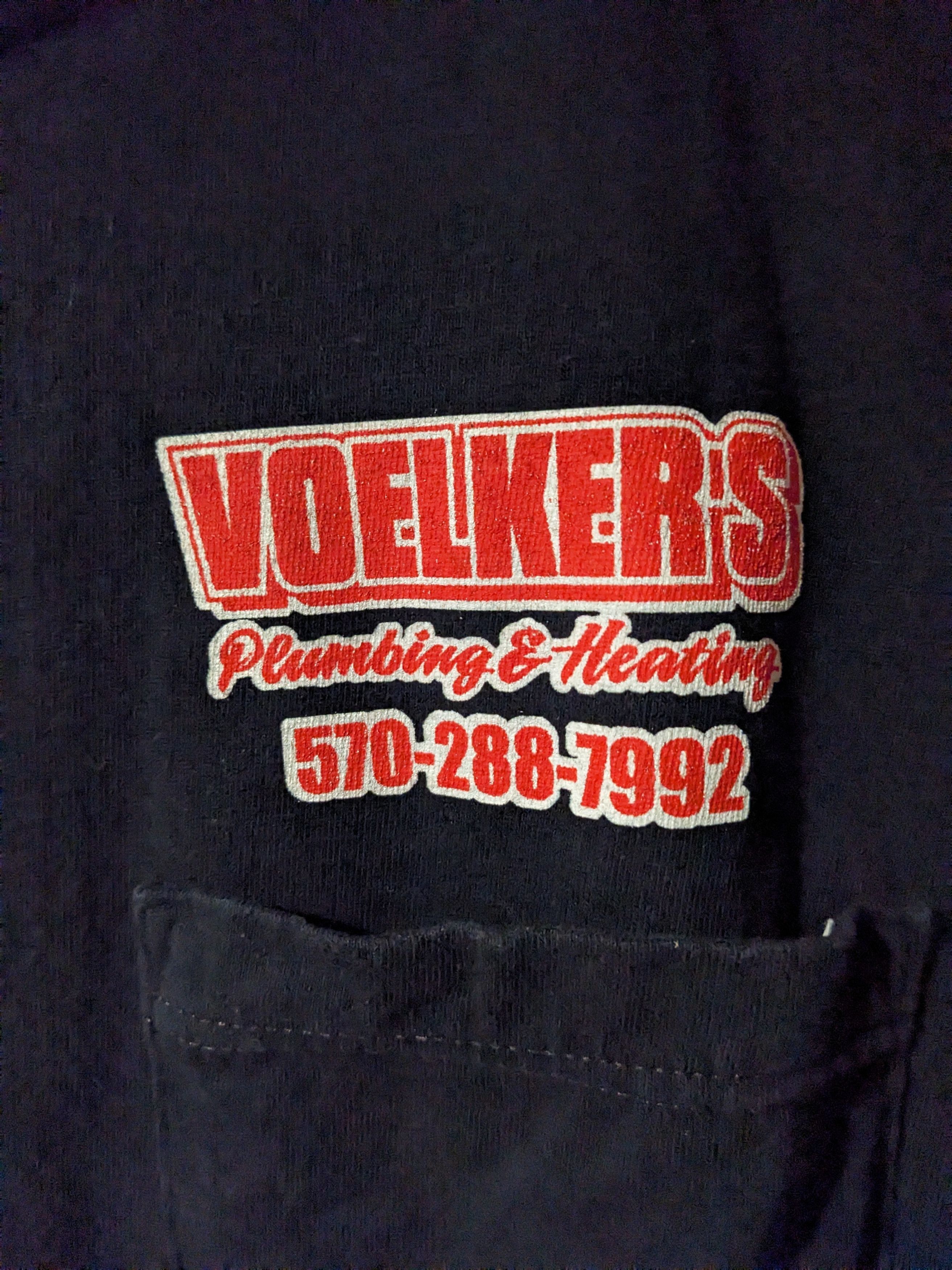 Vintage Vintage 90s Voelker's Plumbing If You Don't Shit T-Shirt Size US L / EU 52-54 / 3 - 4 Thumbnail