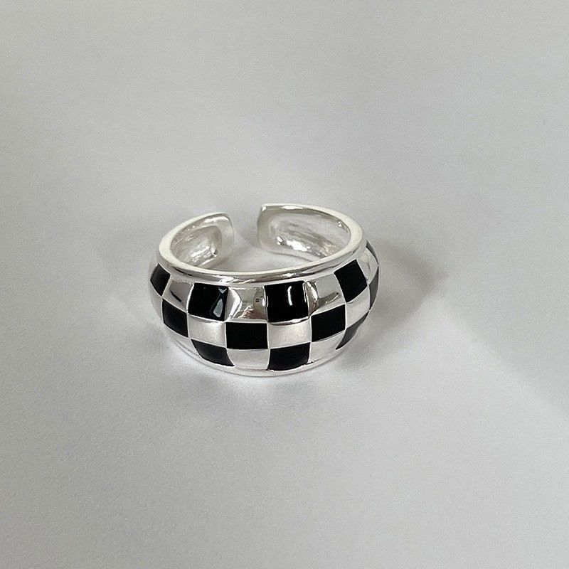 Jewelry Hip-hop Jewelry Rings Open Size Chrome Ring (Size 7-13) Size ONE SIZE - 5 Thumbnail