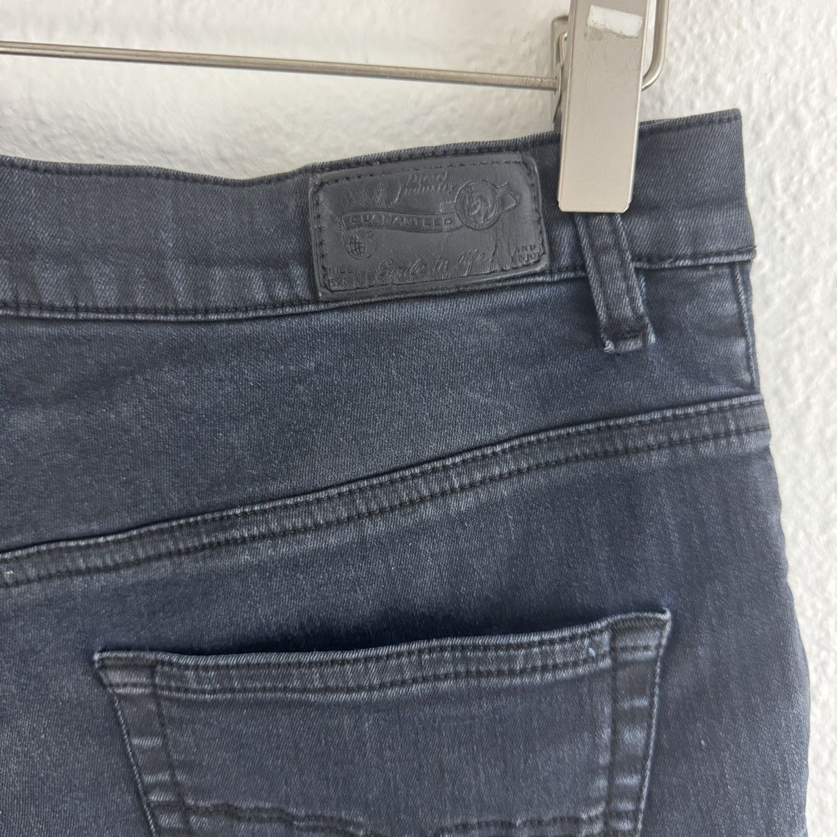 Diesel DIESEL Womens Black High Waisted Raw Hem Zipper Moto Shorts Size 26" / US 2 / IT 38 - 10 Thumbnail