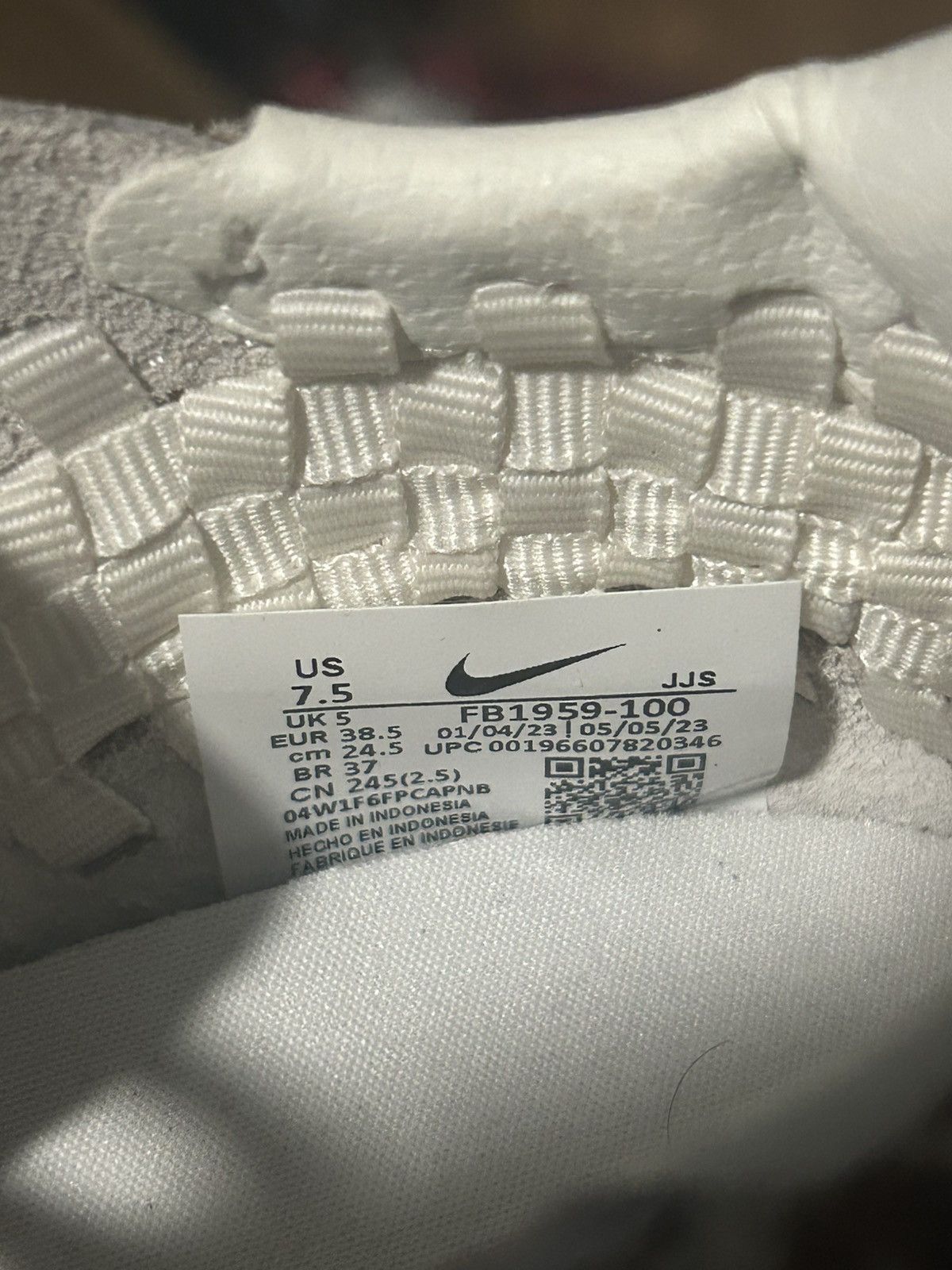 Nike Nike Air Footscape Woven Cow Print Size US 7.5 / EU 40-41 - 6 Thumbnail